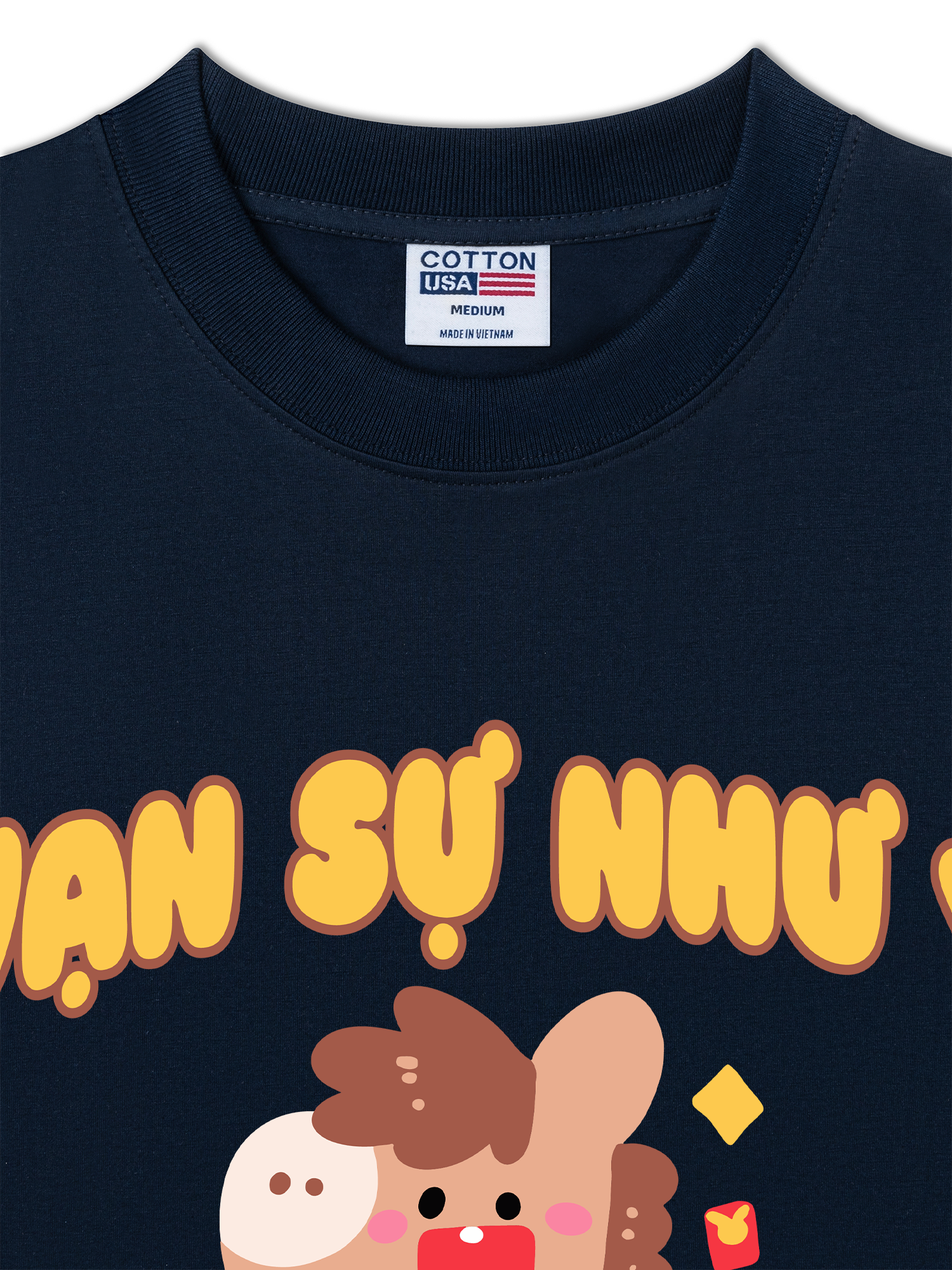 Áo Thun Relaxed Fit Vạn Sự Như Ý