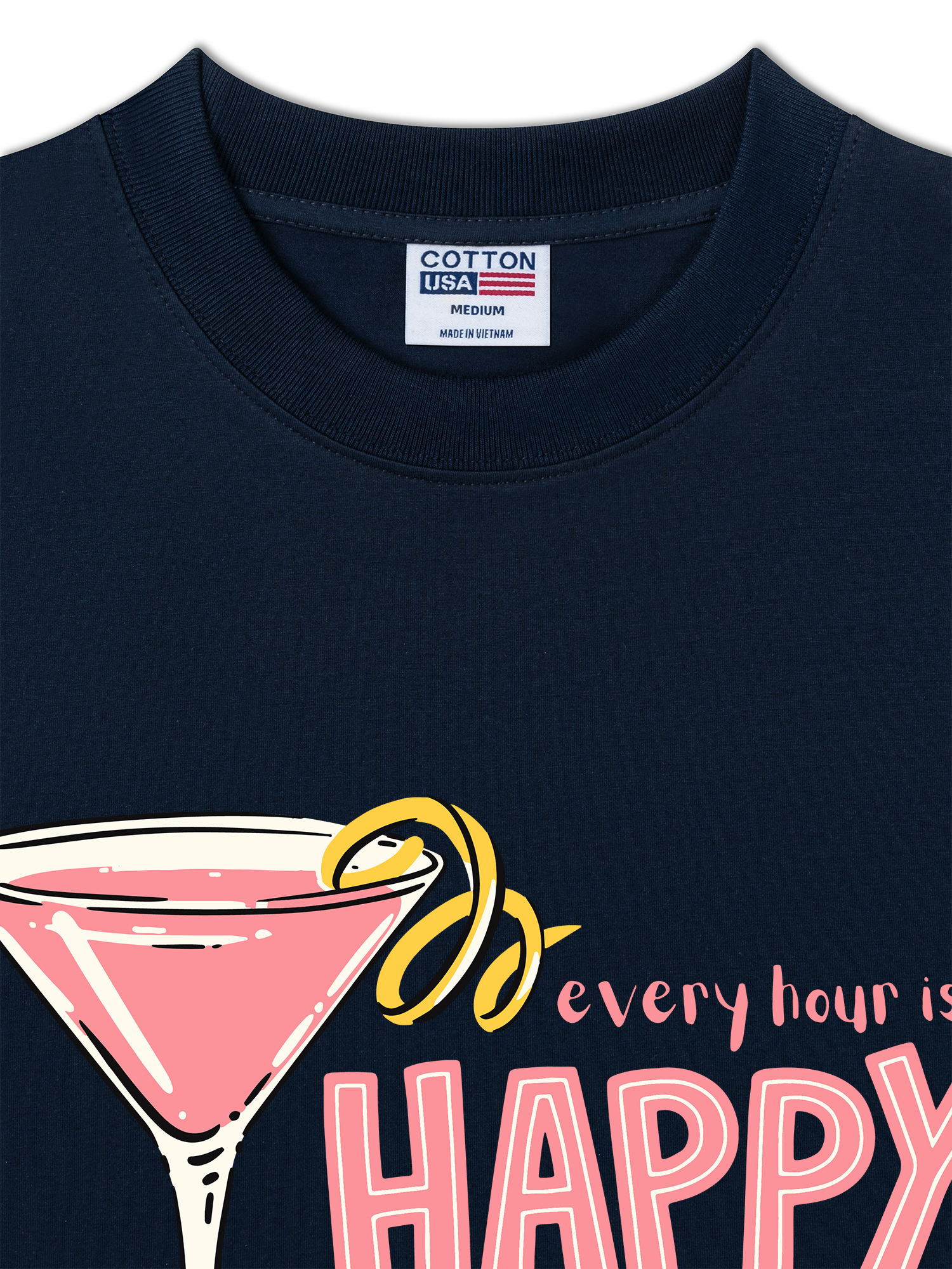 Áo Thun Relaxed Fit Happy Hour