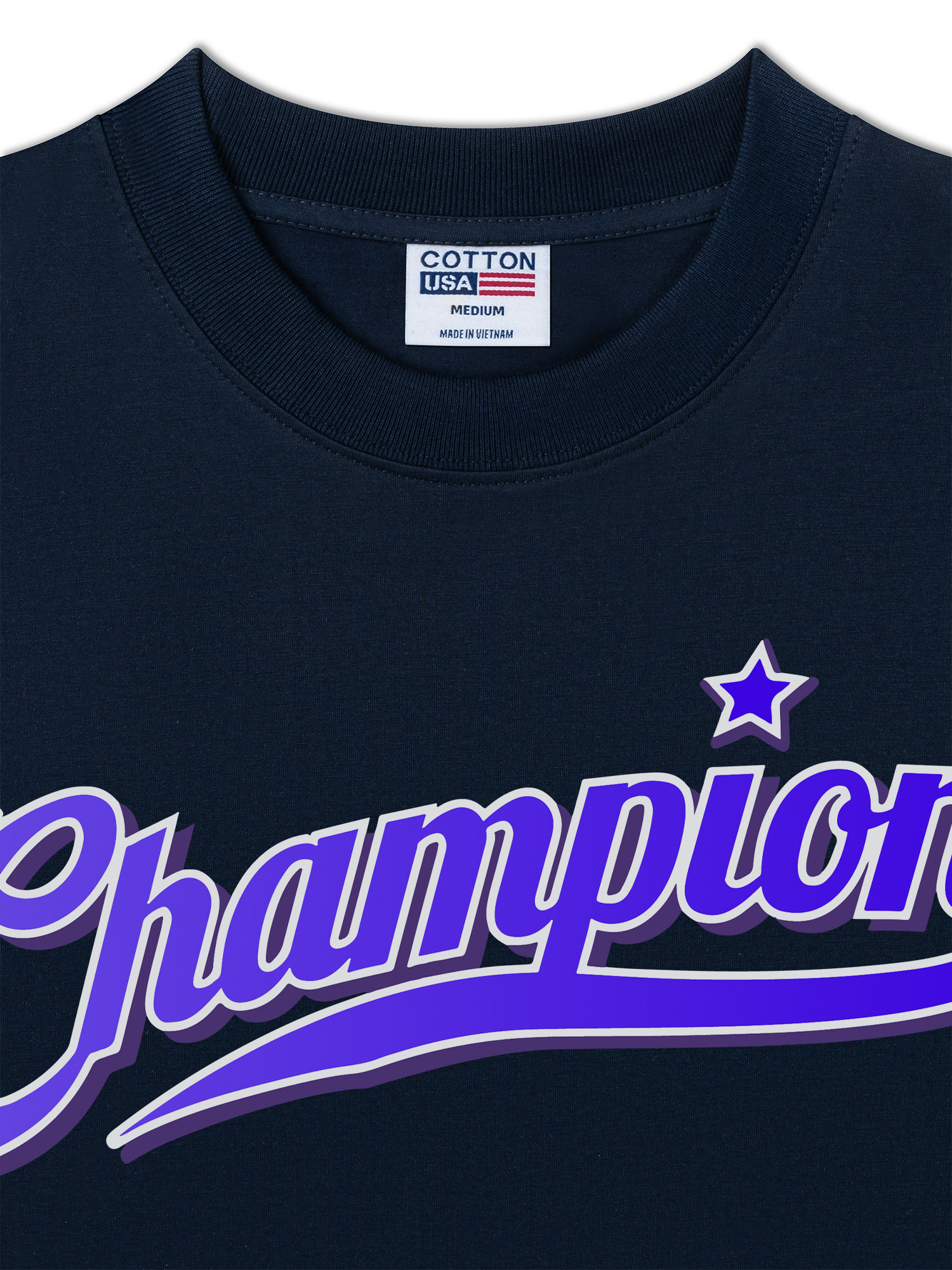 Áo Thun Relaxed Fit Champions Retro Star