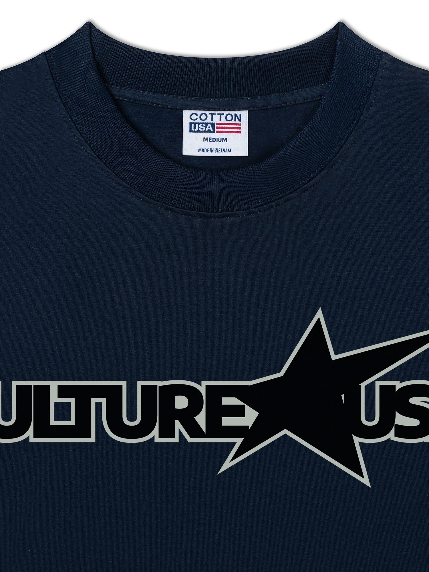 Áo Thun Relaxed Fit USA Culture Star