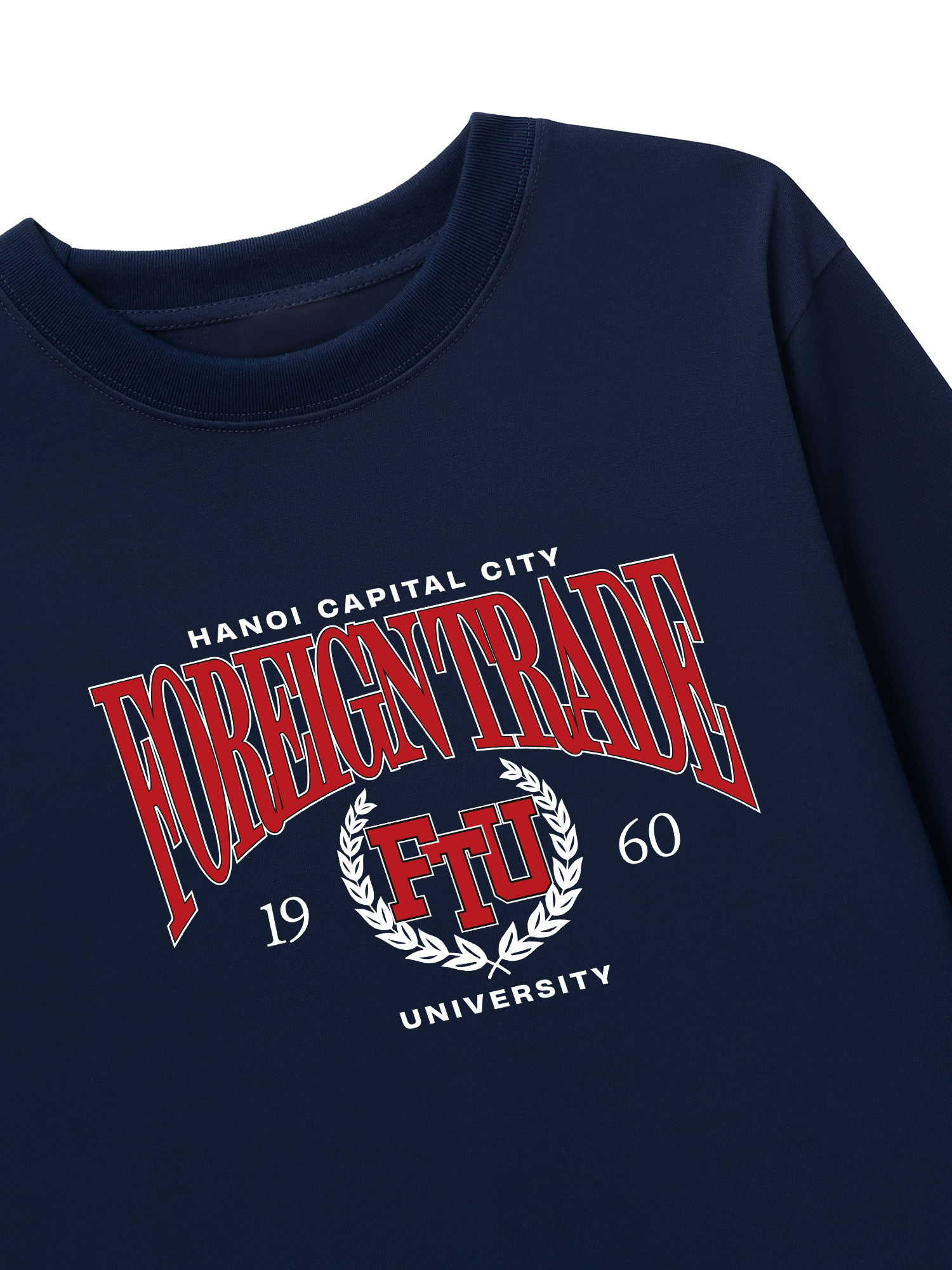 Áo Thun Dài Tay Foreign Trade University