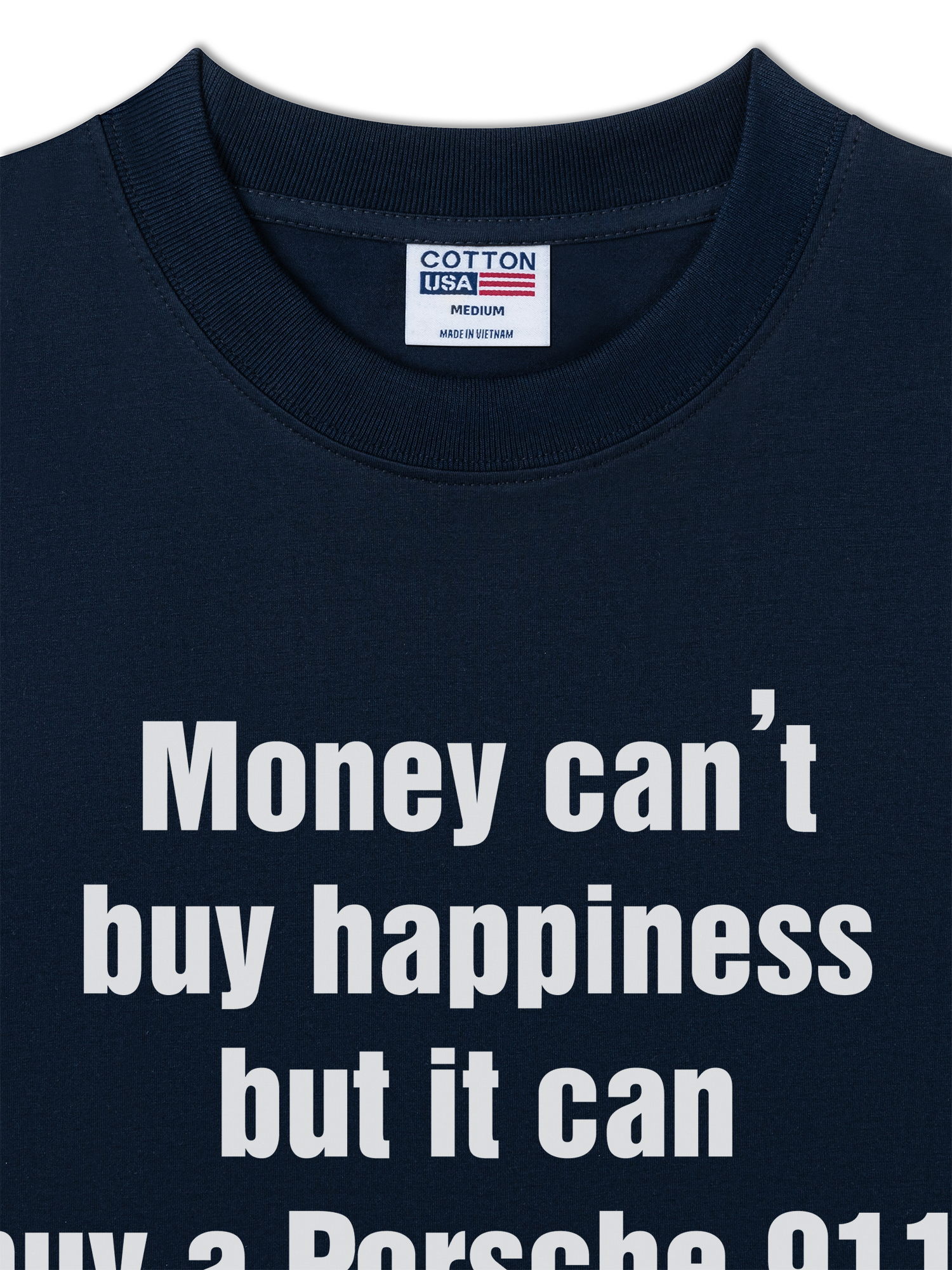 Áo Thun Relaxed Fit Porsche Money Can't Buy Happiness