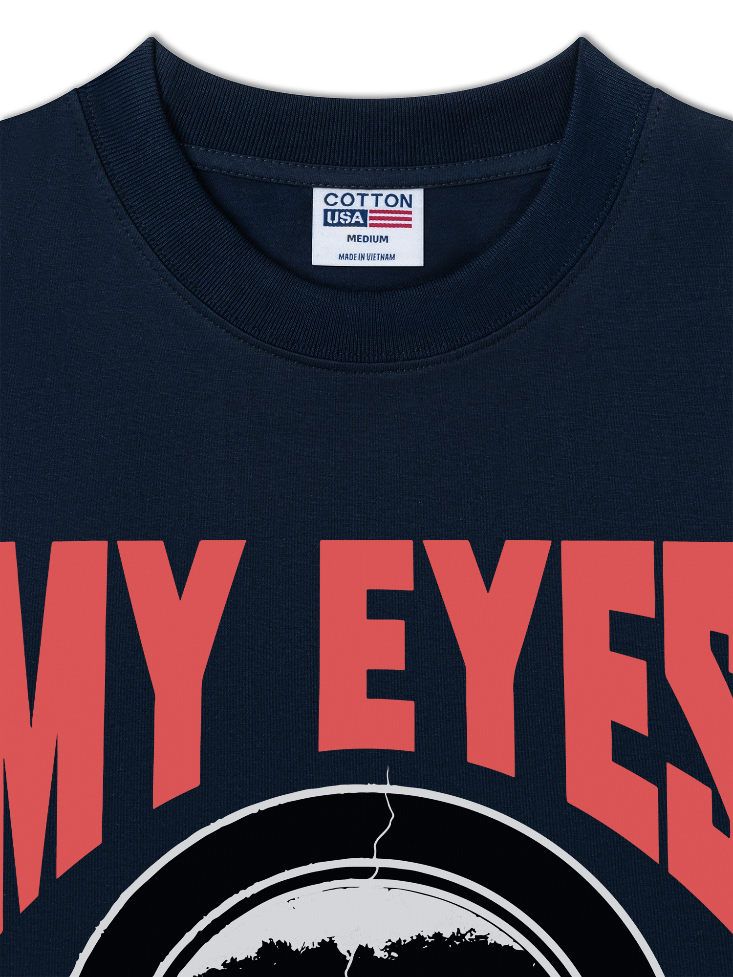 Áo Thun Relaxed Fit Rapper Travis Scott My Eyes