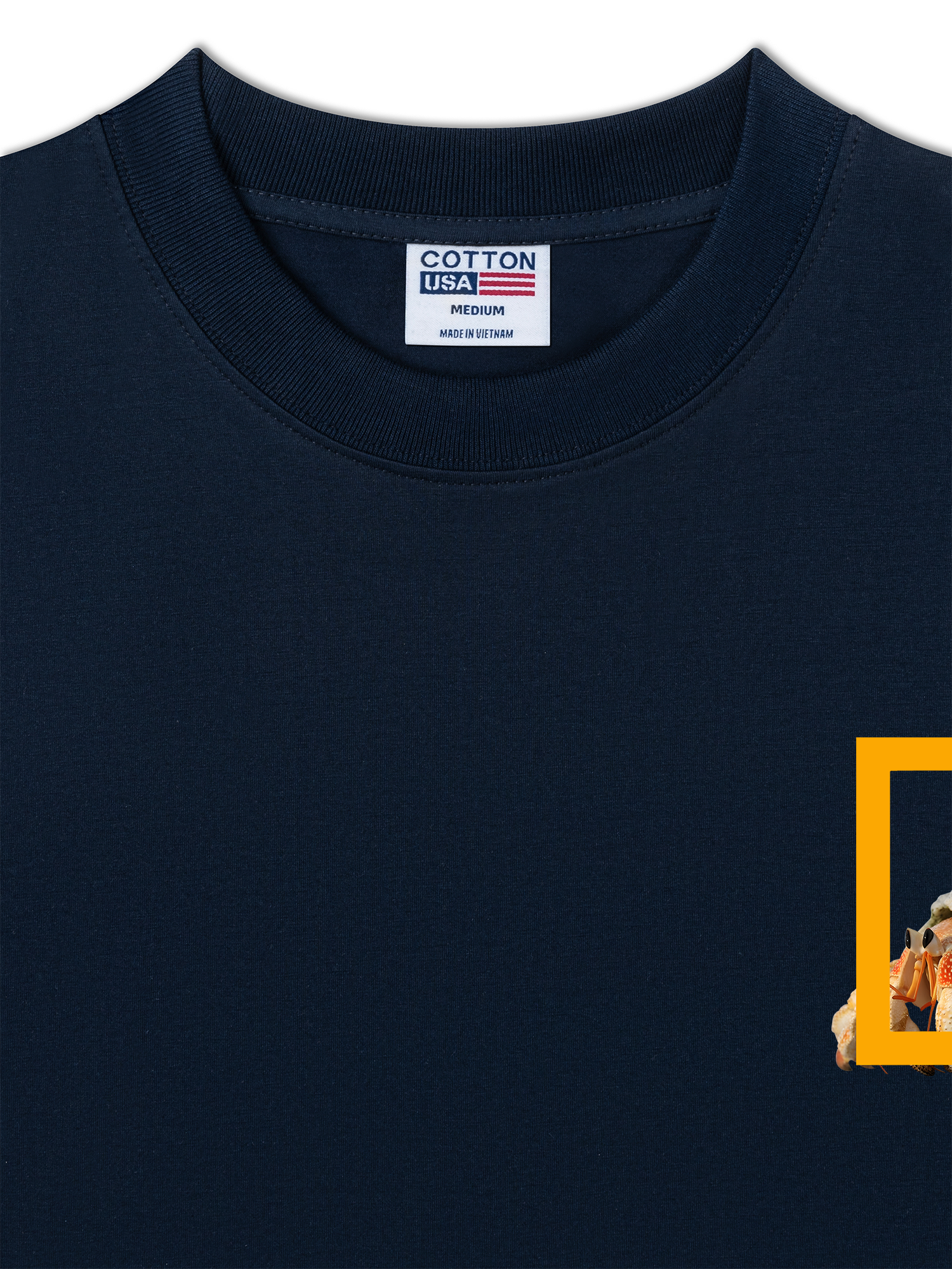 Áo Thun Relaxed Fit Wild Life Hermit Crab