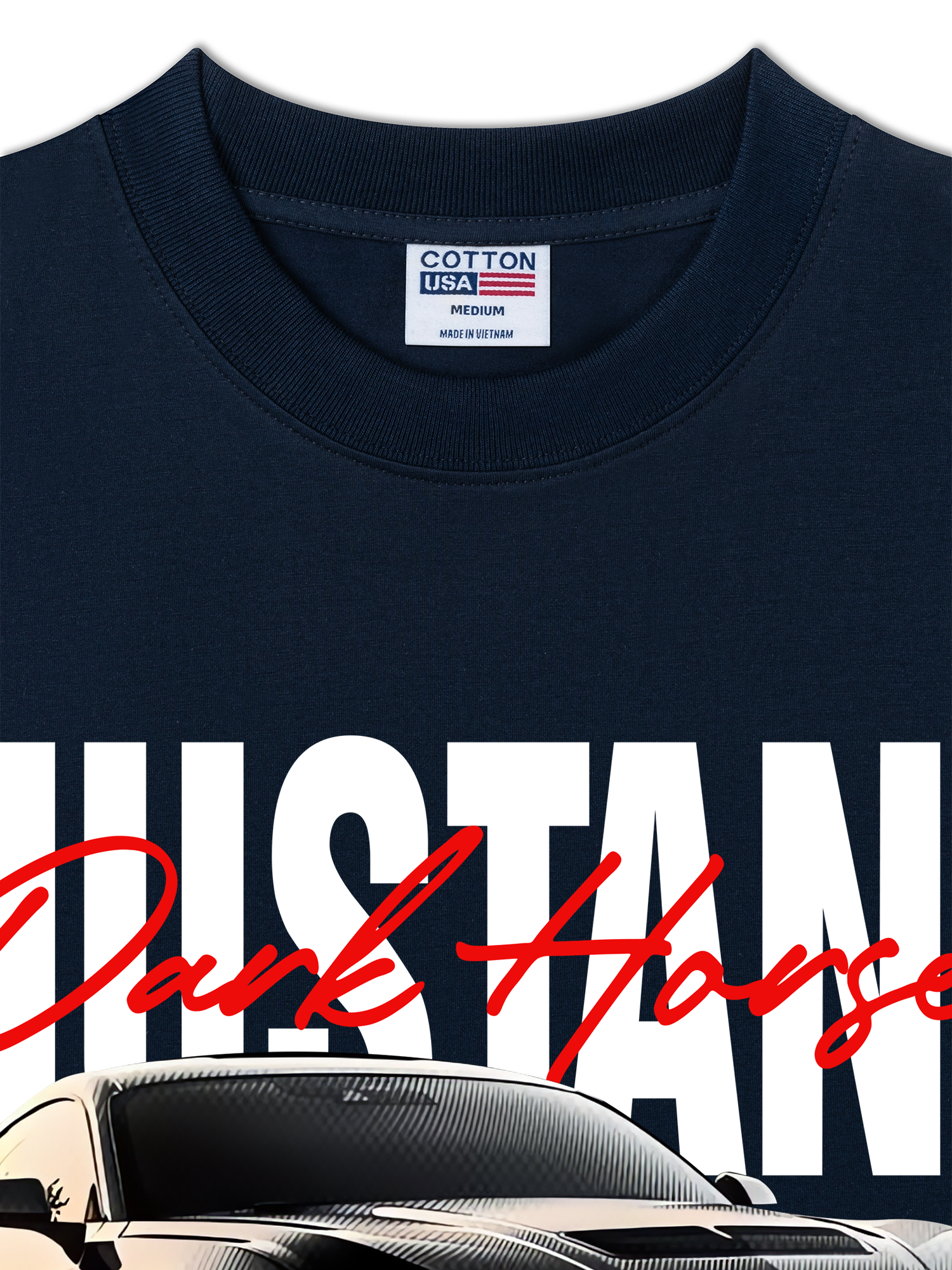 Áo Thun Relaxed Fit Ford Mustang Dark Horse