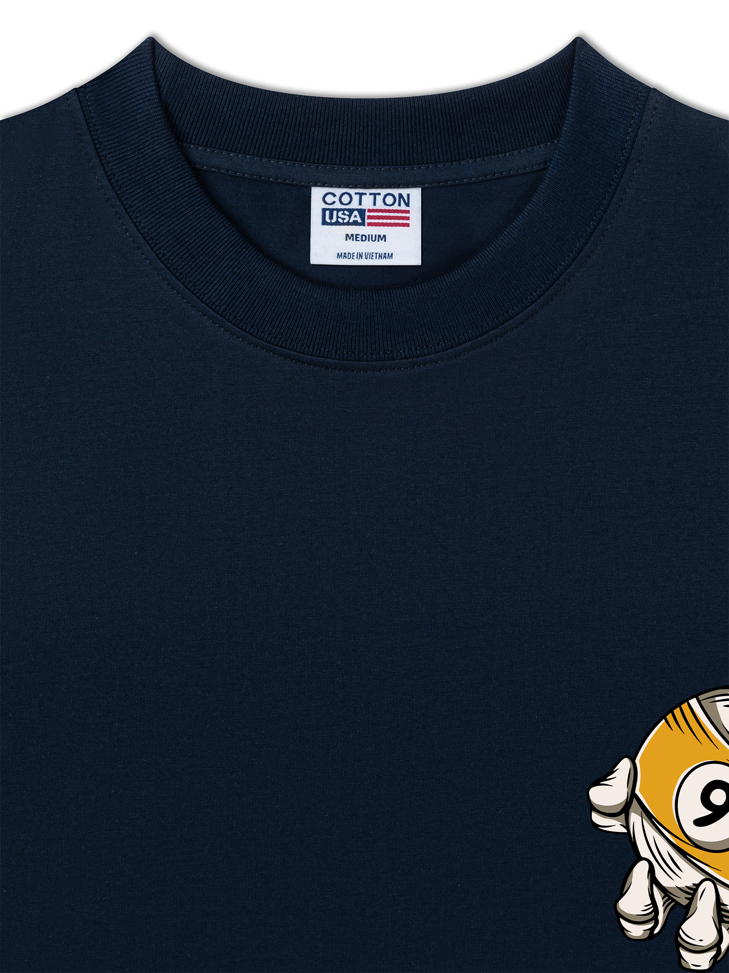 Áo Thun Relaxed Fit Billiards Don't Kill My Vibe