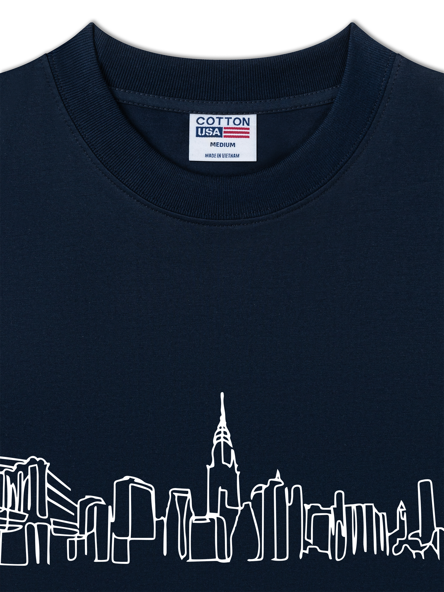 Áo Thun Relaxed Fit New York Minimalist