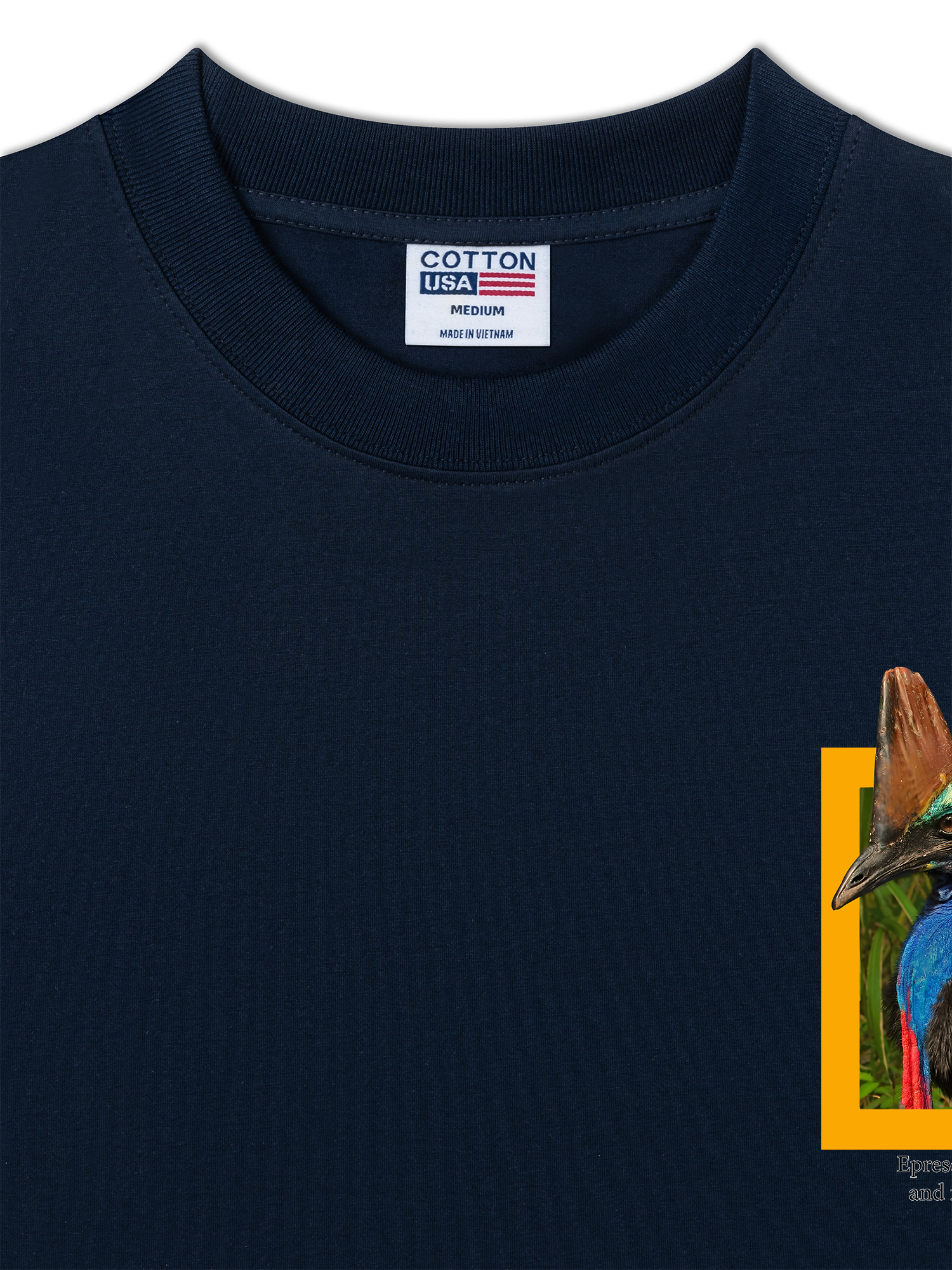 Áo Thun Relaxed Fit Wild Life Familial Bonds