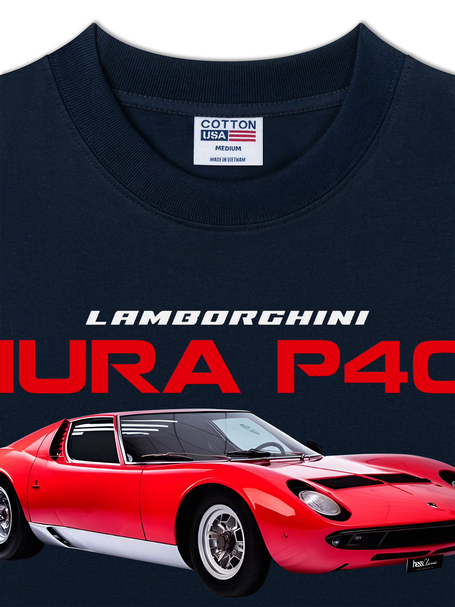 Áo Thun Relaxed Fit Lamborghini Miura P400