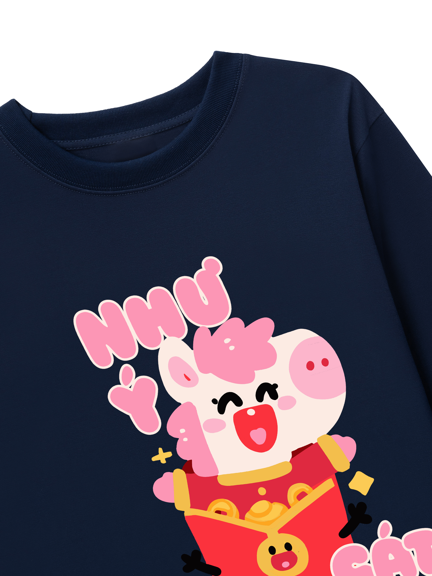 Áo Thun Dài Tay Như Ý Cát Tường