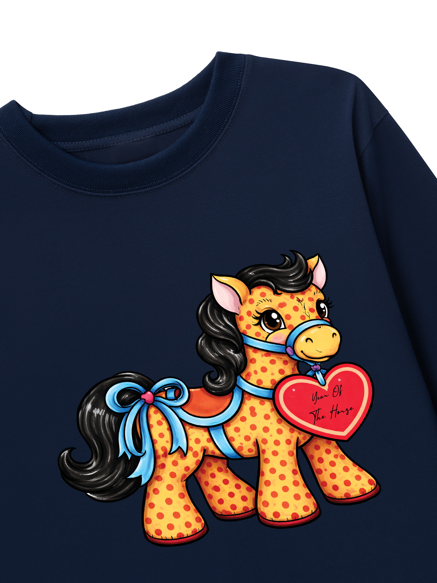 Áo Thun Dài Tay Orange Horrse