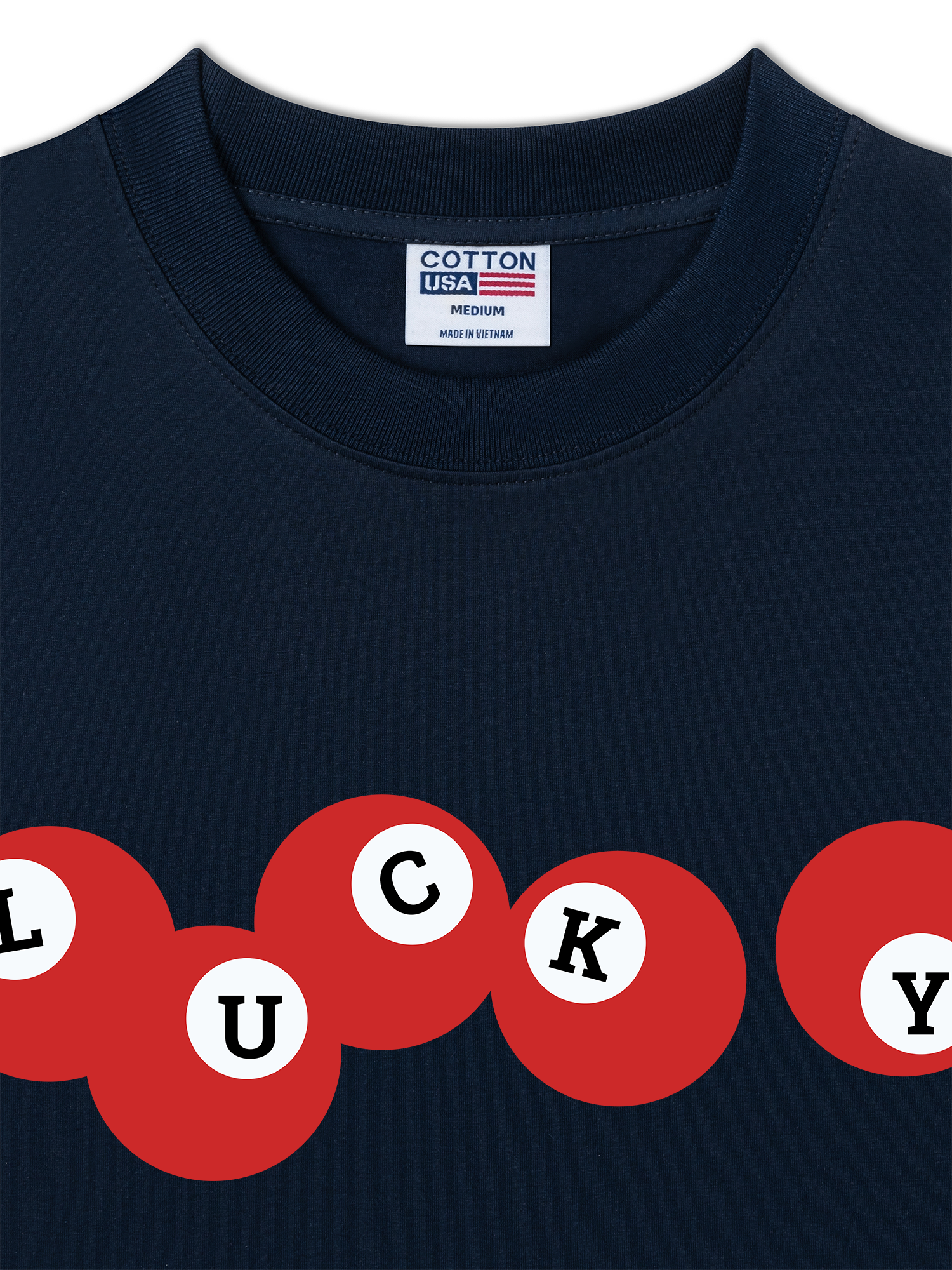 Áo Thun Relaxed Fit Billiards Cue of Fortune