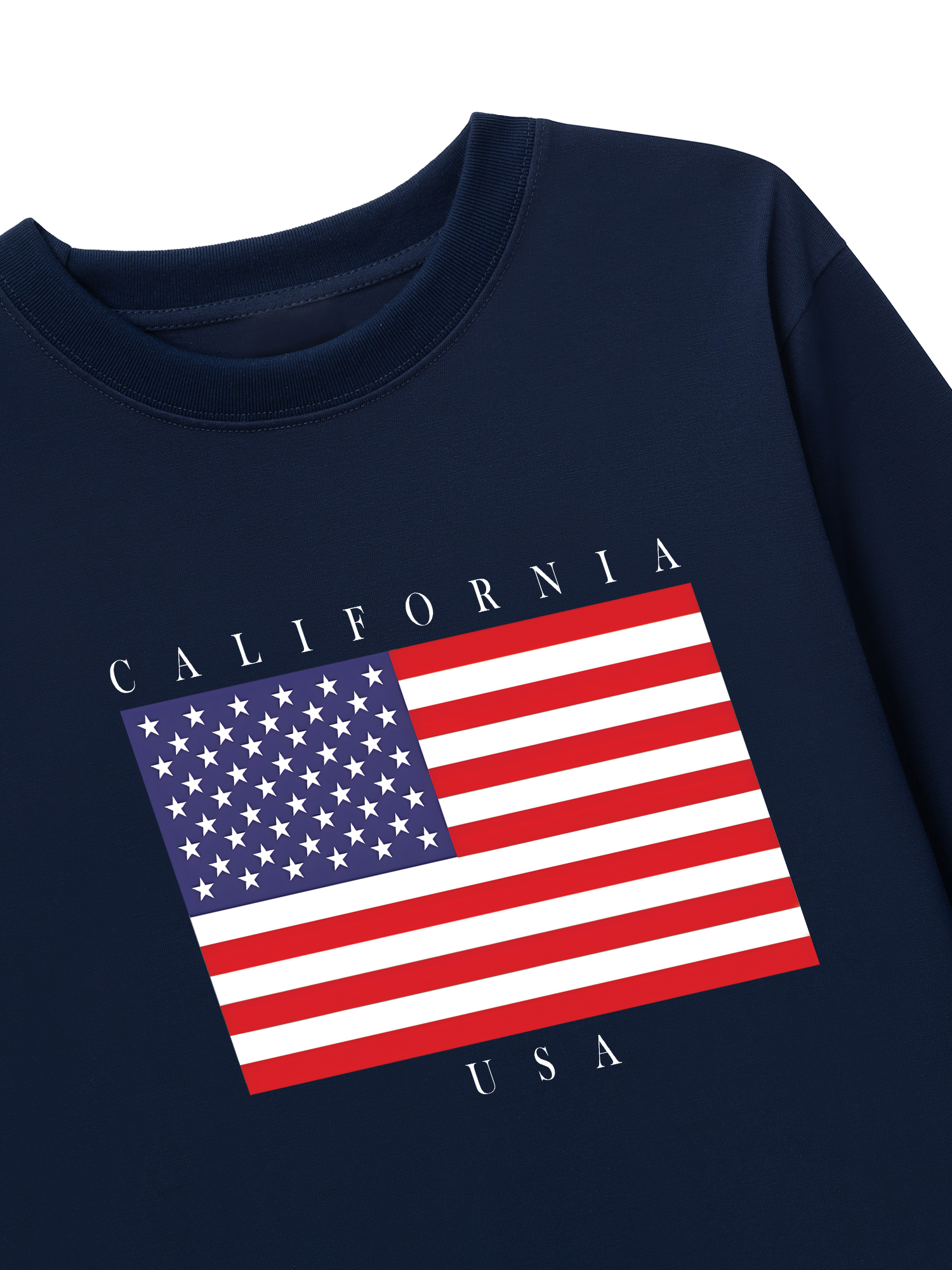Áo Thun Dài Tay USA California Basic Style