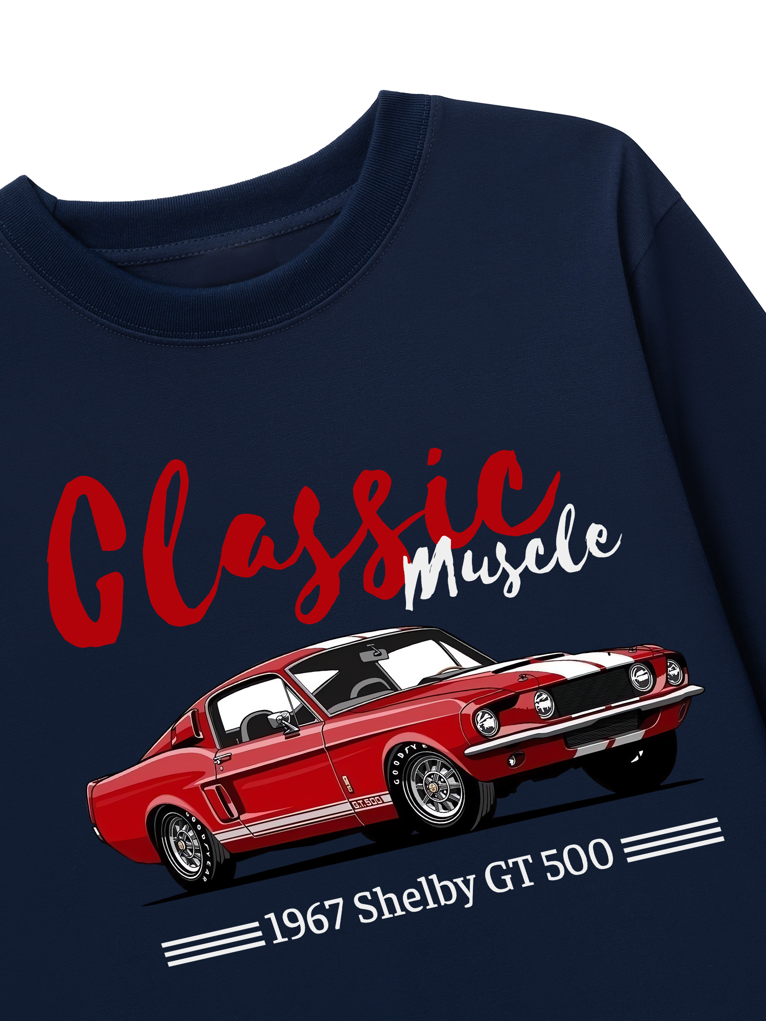 Áo Thun Dài Tay Ford Classic Muscle