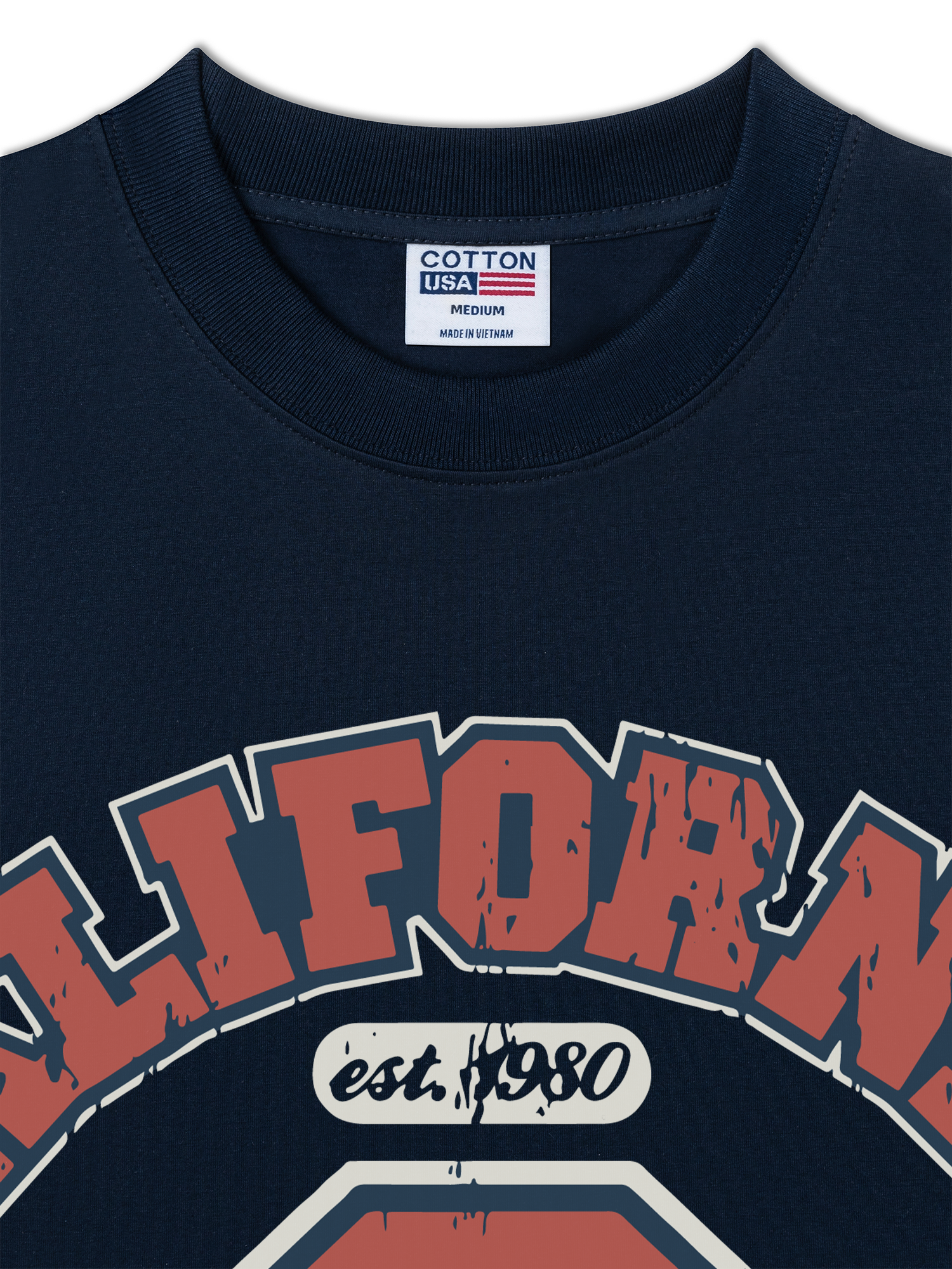 Áo Thun Relaxed Fit City Beverly Hills Cali