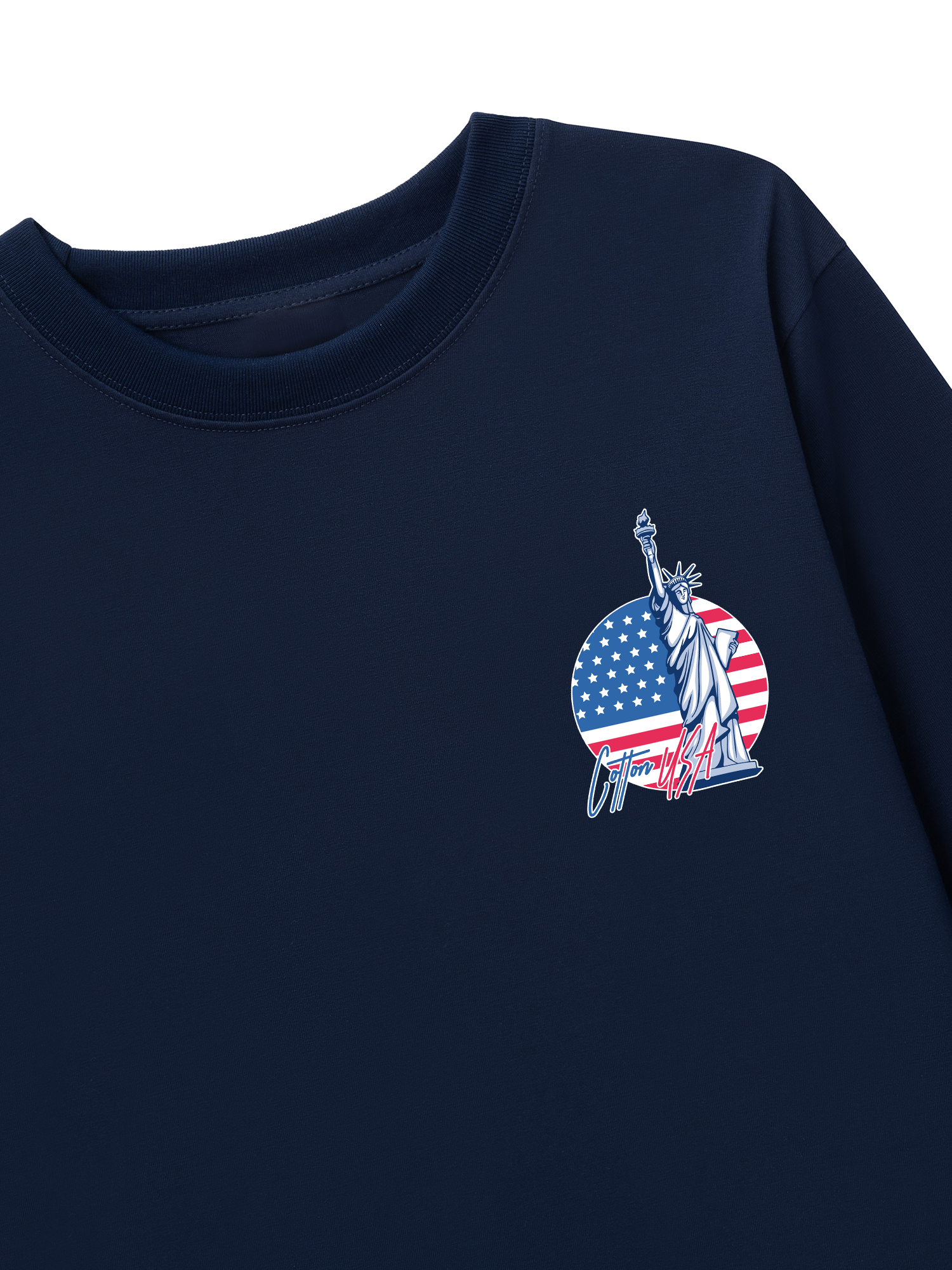 Áo Thun Dài Tay USA Statue Of Liberty