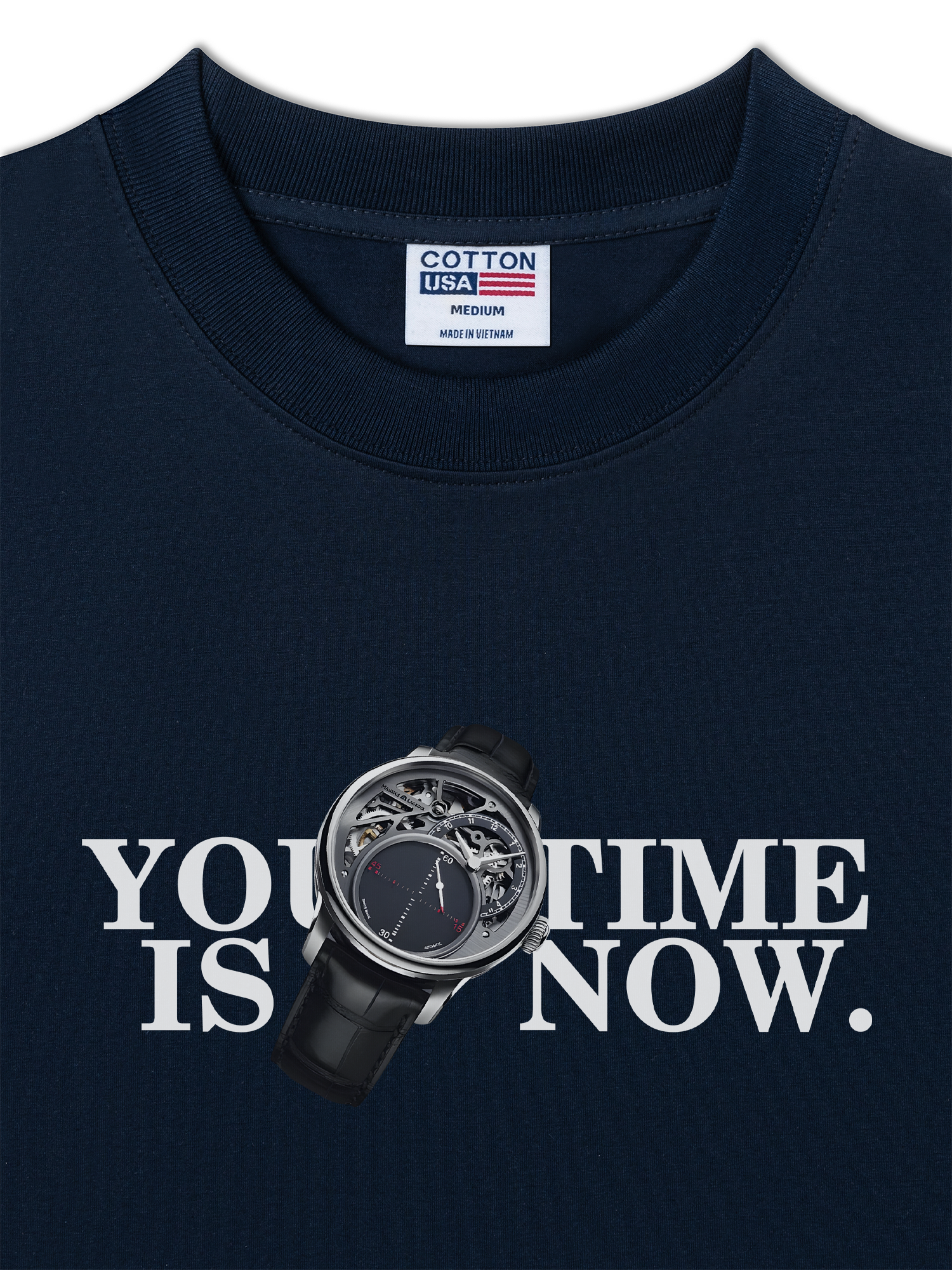 Áo Thun Relaxed Fit Watch Your Time Is Now