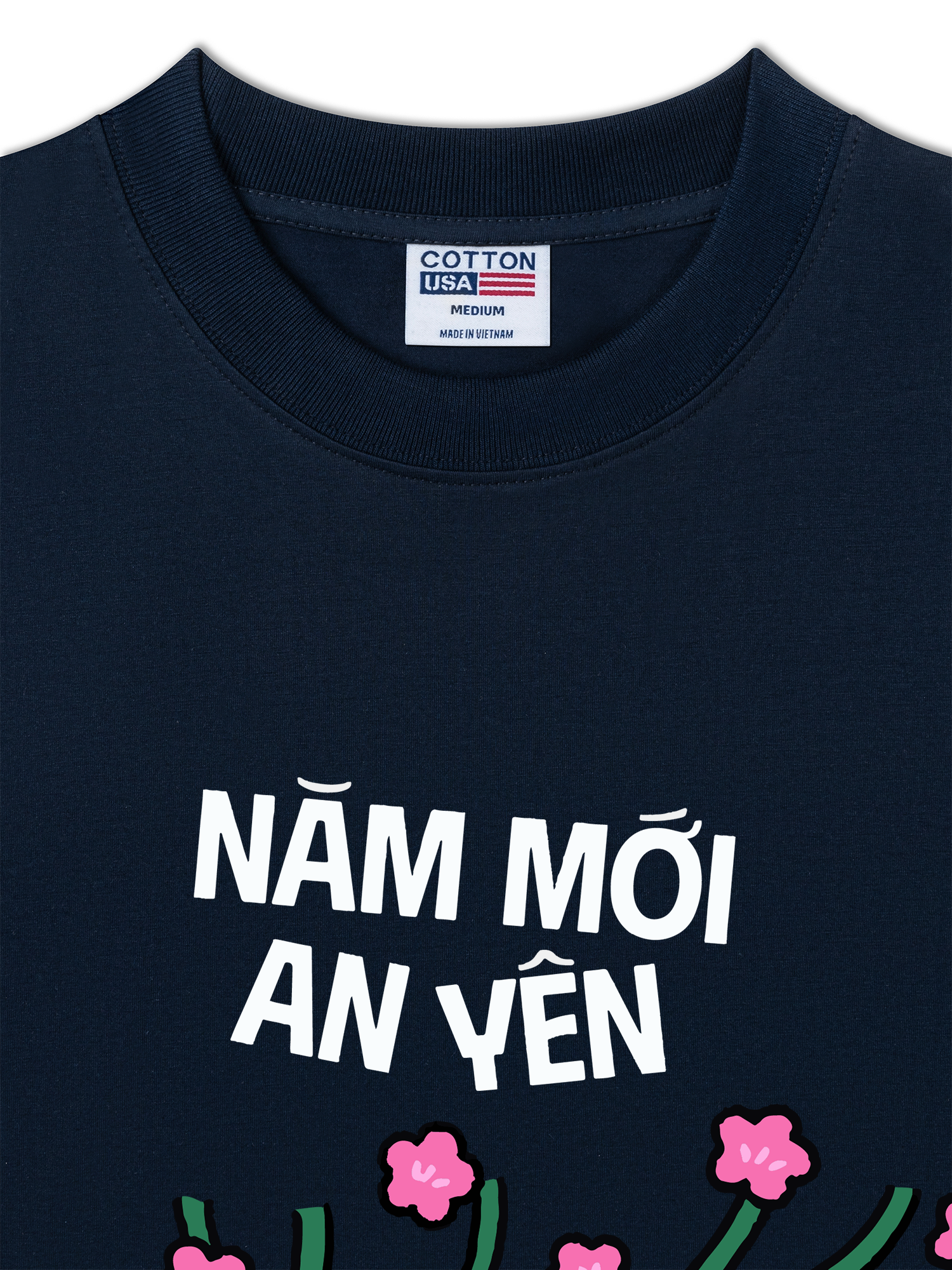 Áo Thun Relaxed Fit Năm Mới An Yên