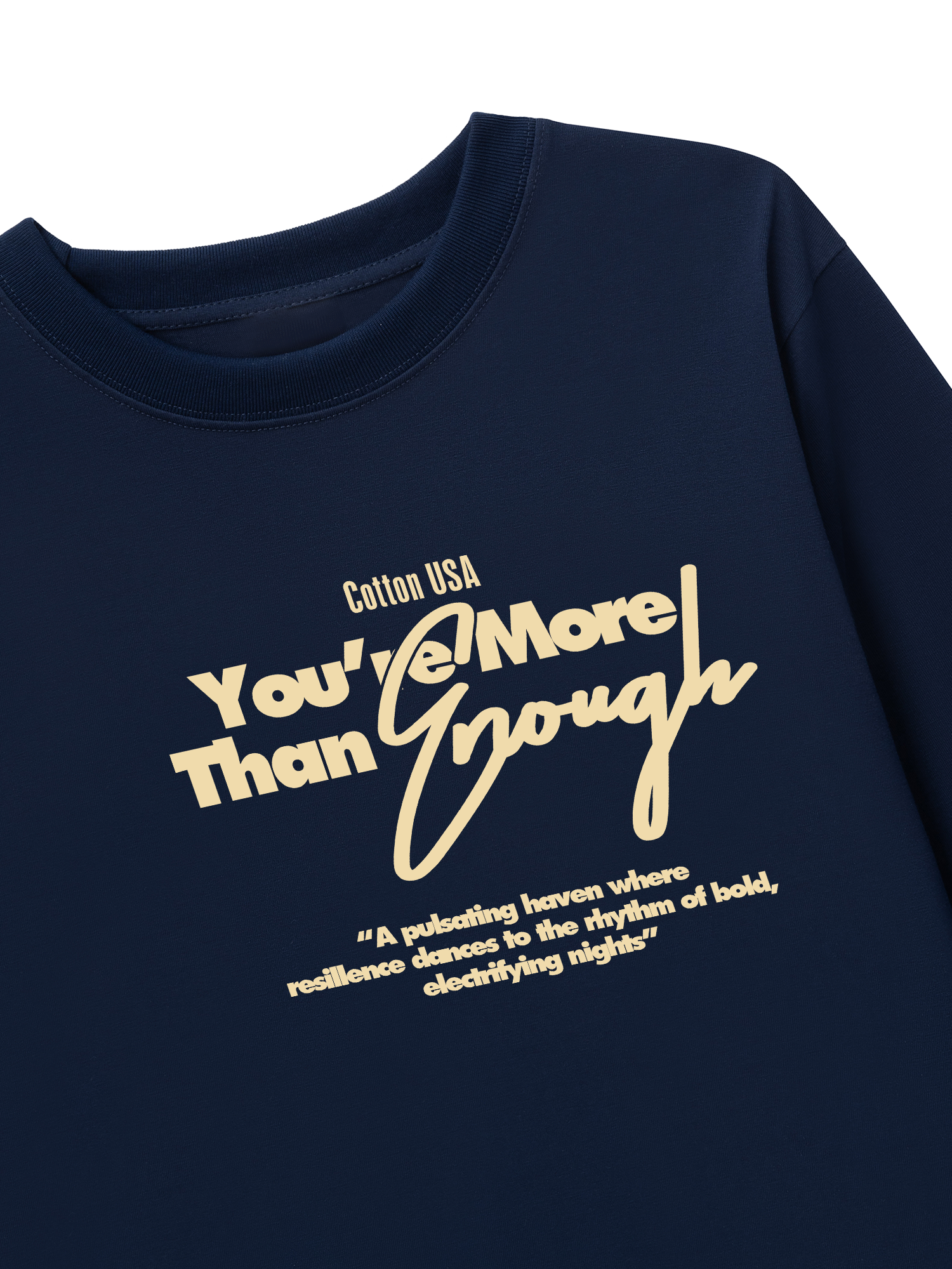 Áo Thun Dài Tay USA More Than Enough