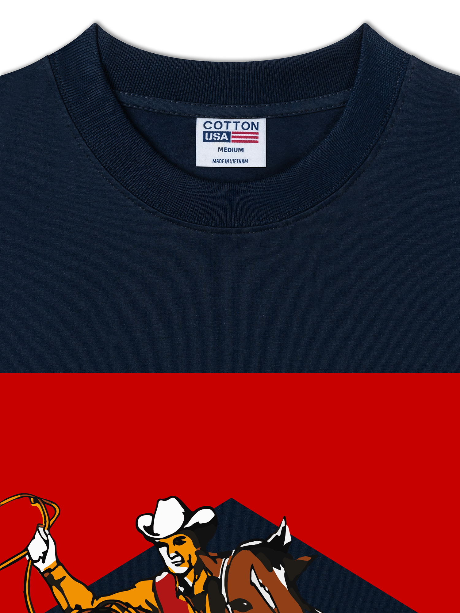 Áo Thun Relaxed Fit Marlboro Hunting Cowboy