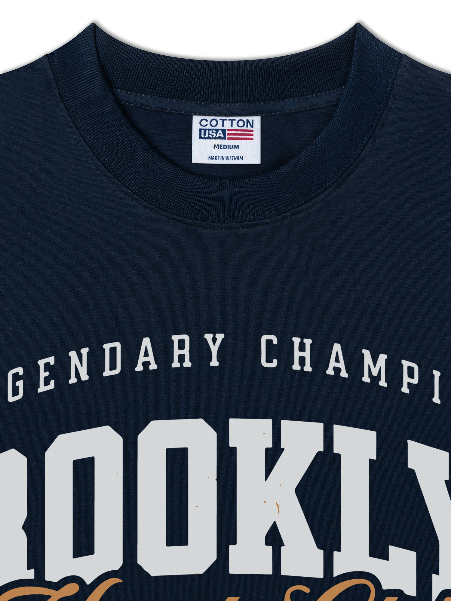 Áo Thun Relaxed Fit City Brooklyn Varsity Club