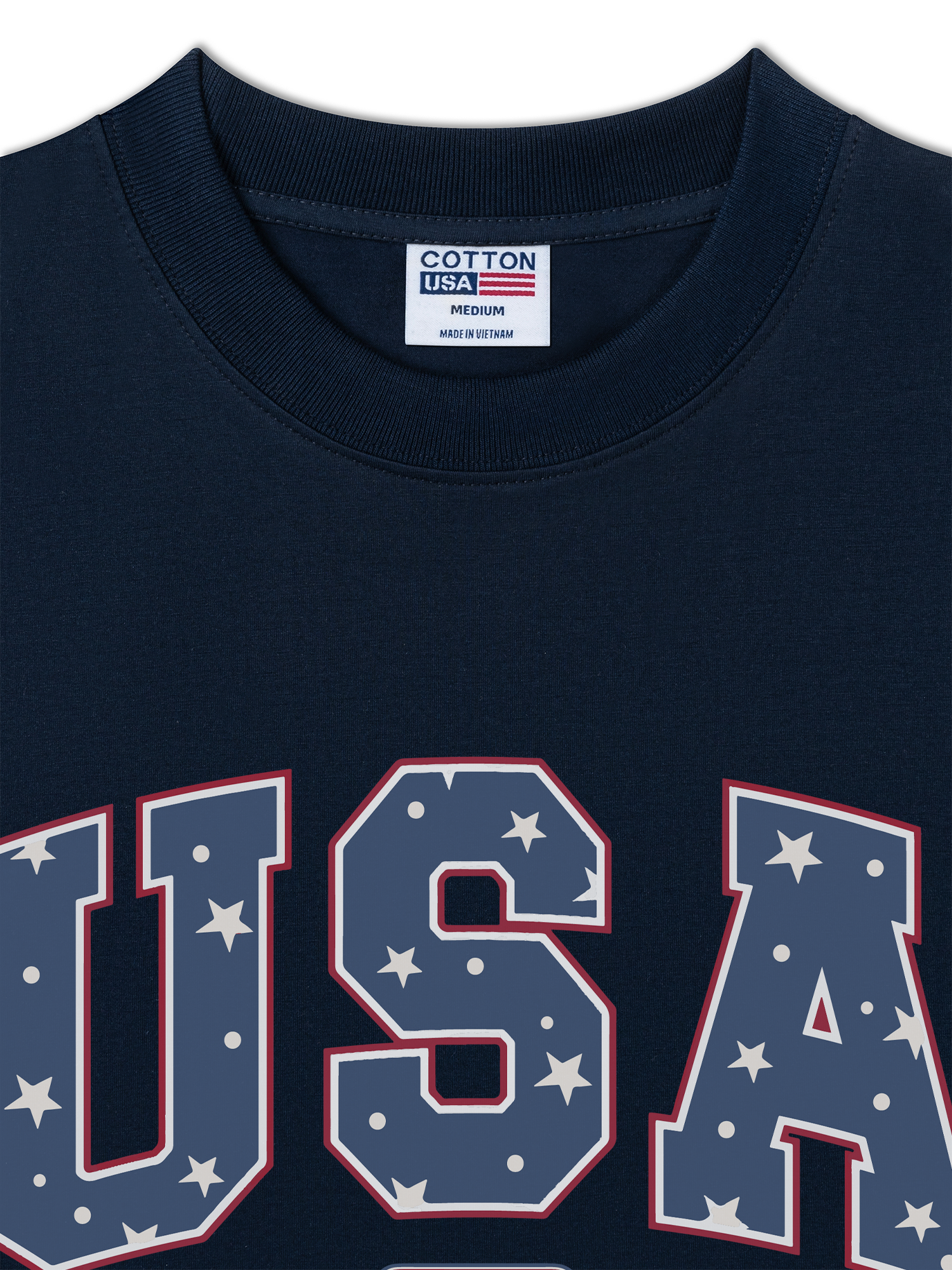 Áo Thun Relaxed USA Retro Star