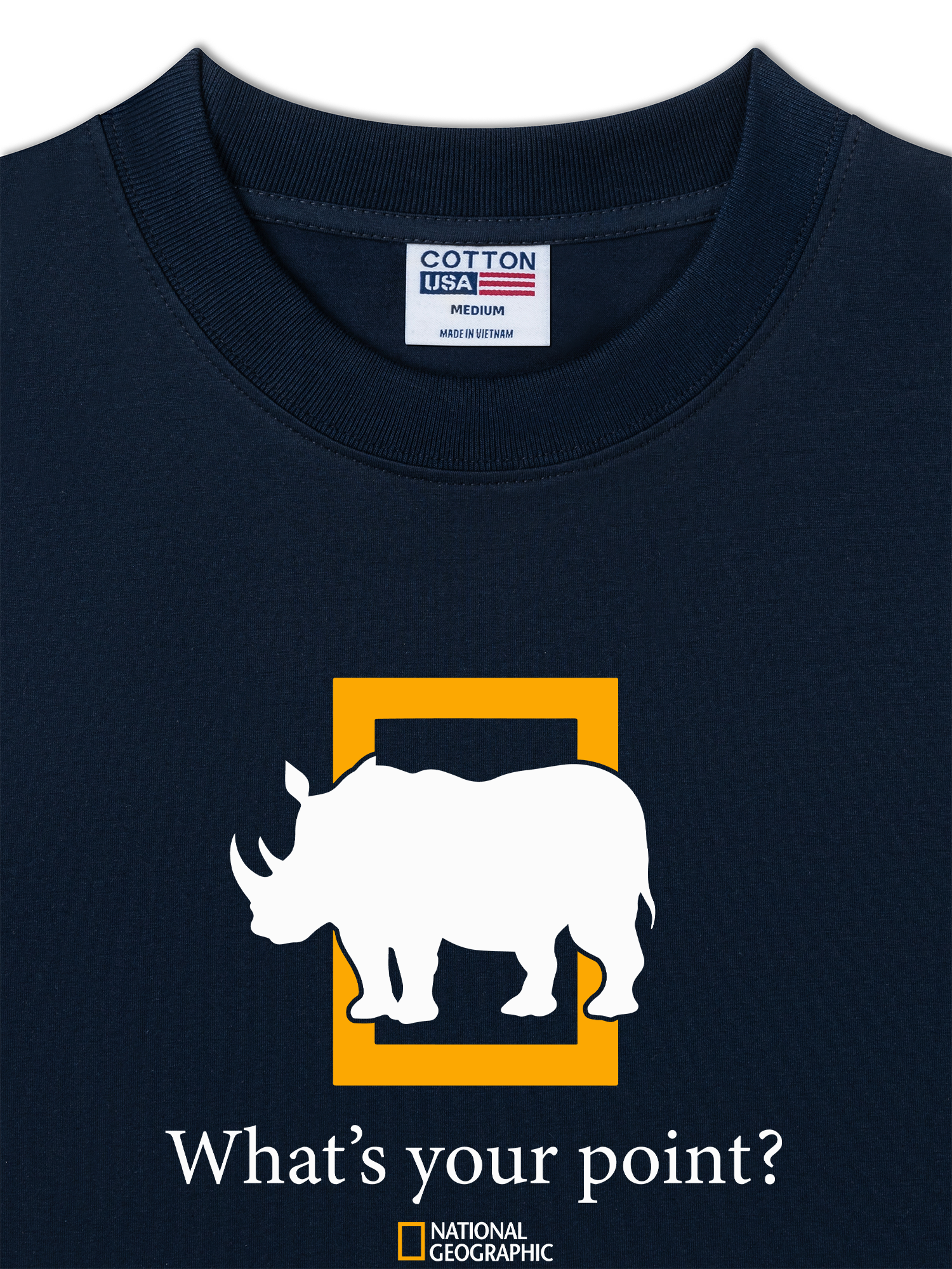 Áo Thun Relaxed Fit Wild Life What's Your Point