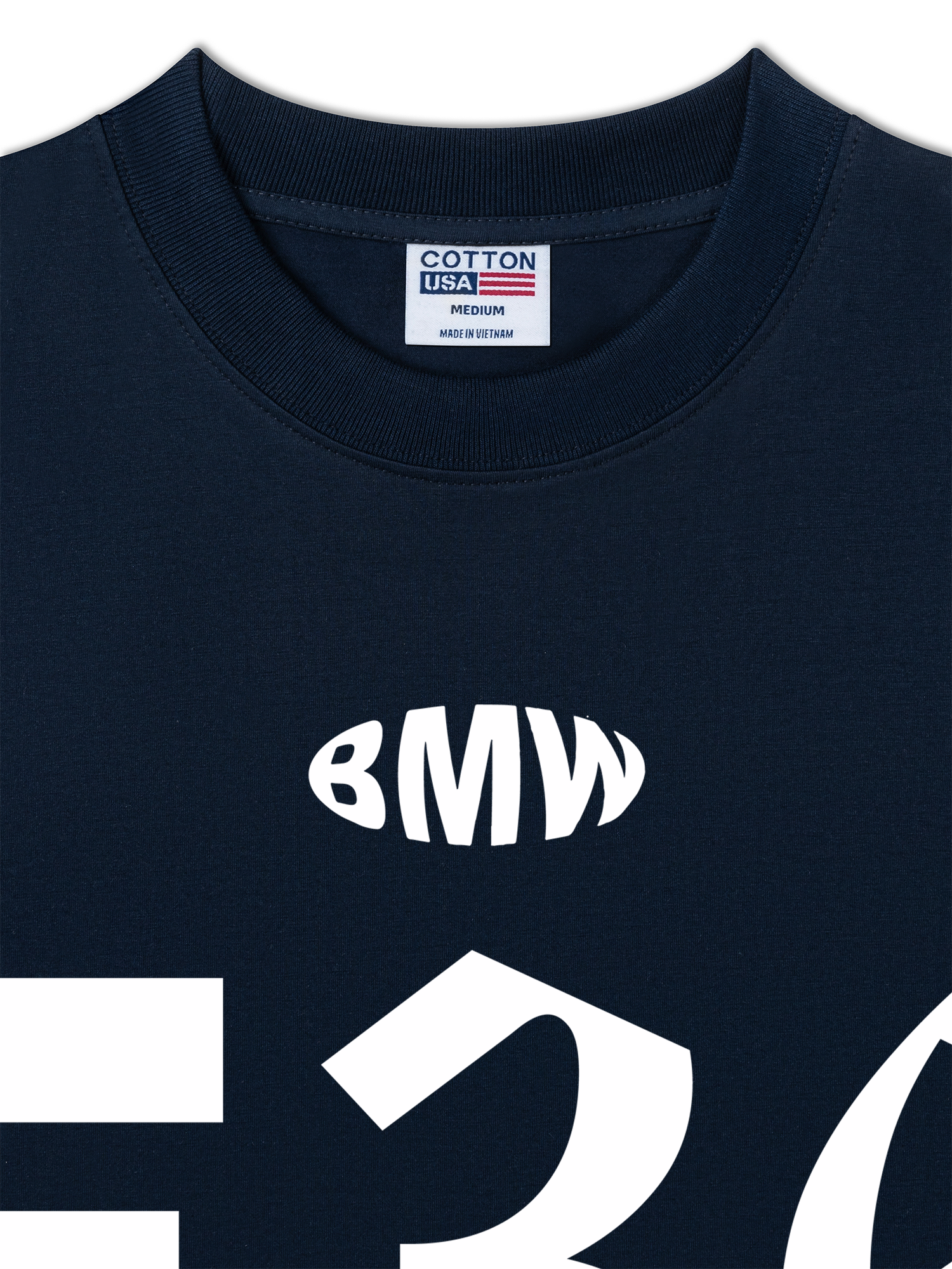 Áo Thun Relaxed Fit BMW E36 Crimson