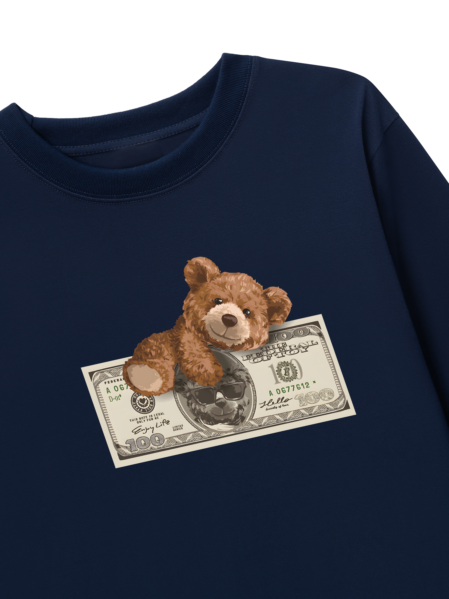 Áo Thun Dài Tay Teddy Dolar