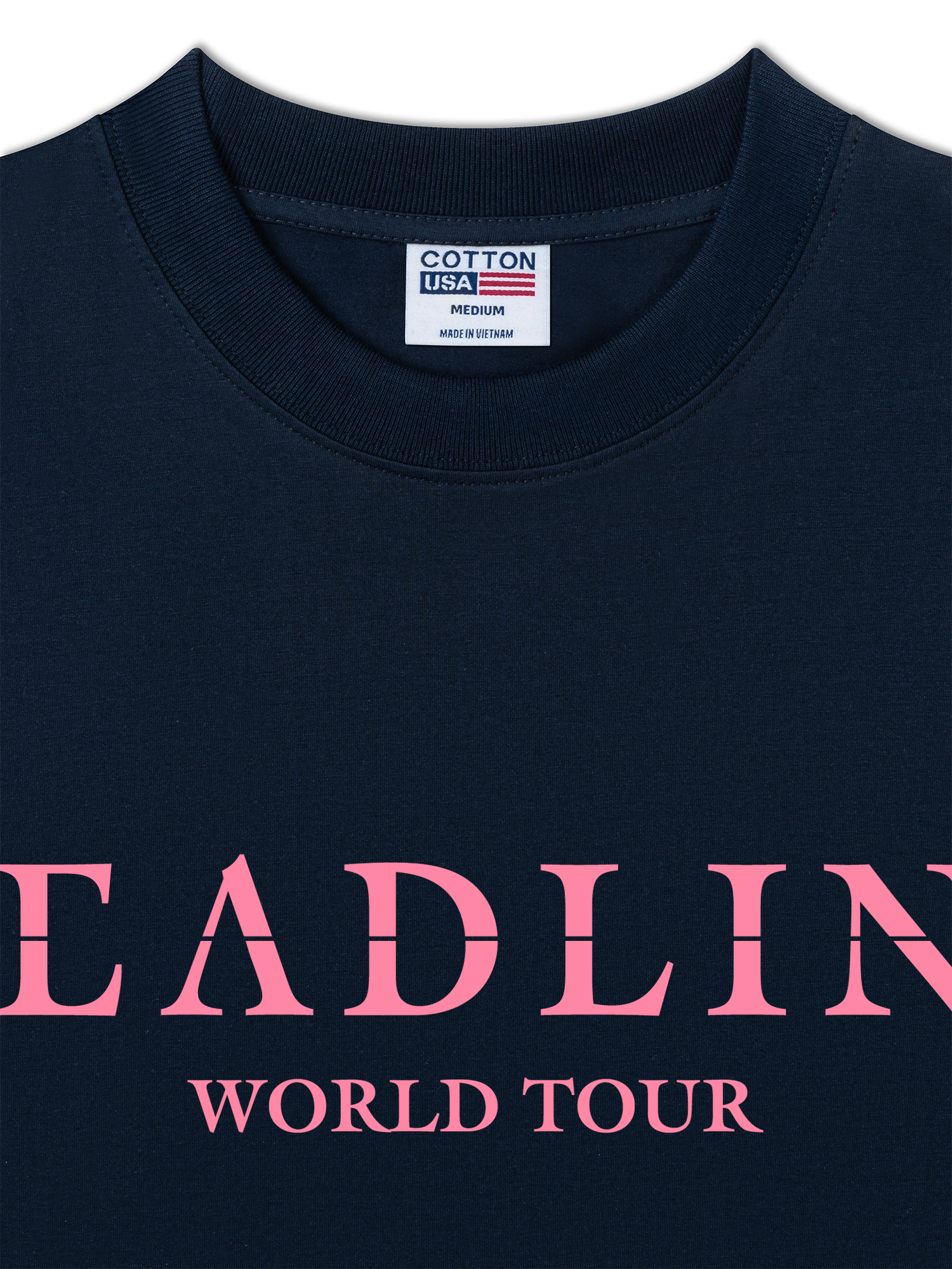 Áo Thun Relaxed Fit Idols Dead Line World Tour