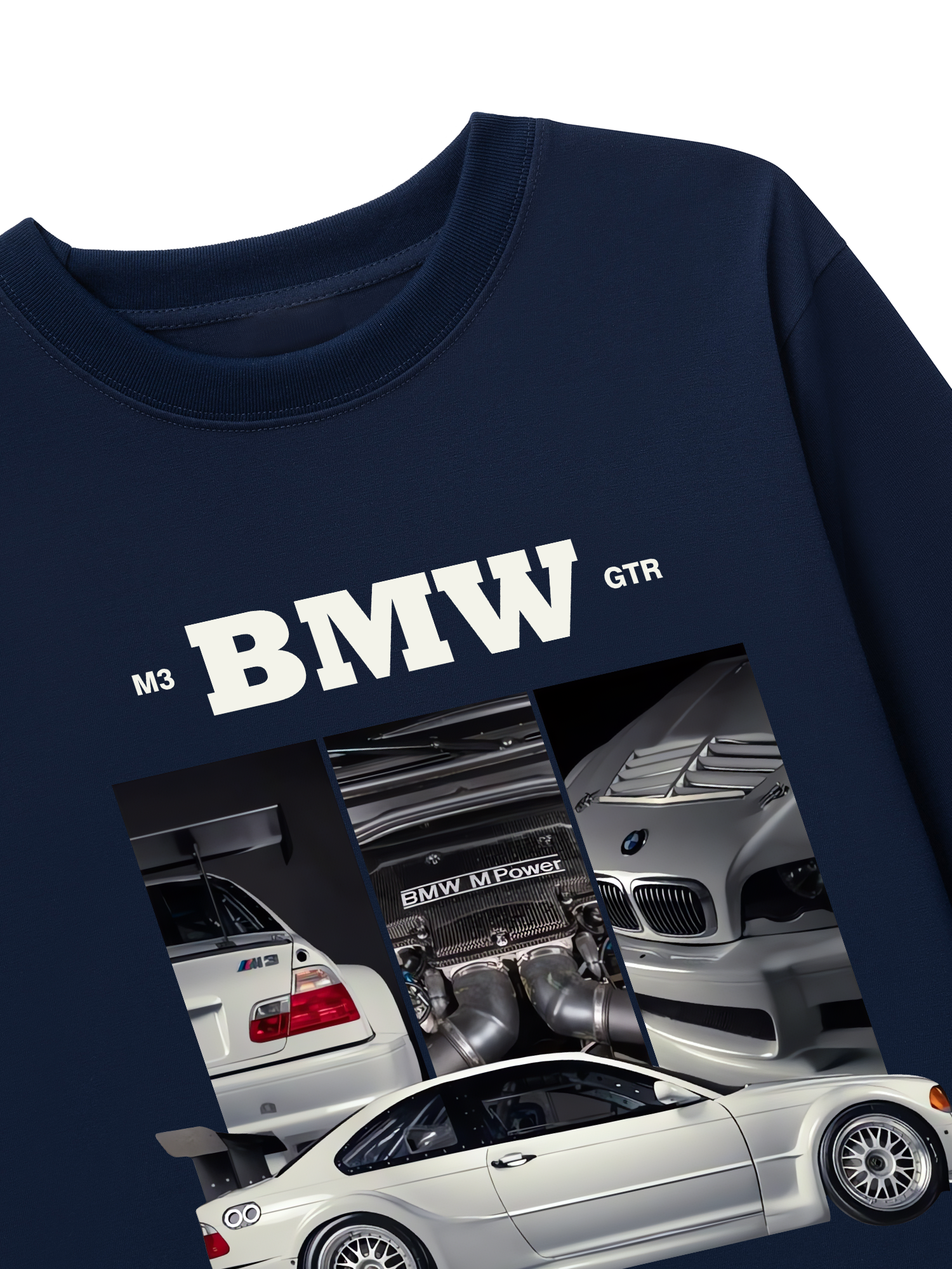 Áo Thun Dài Tay BMW M3 GTR Silver