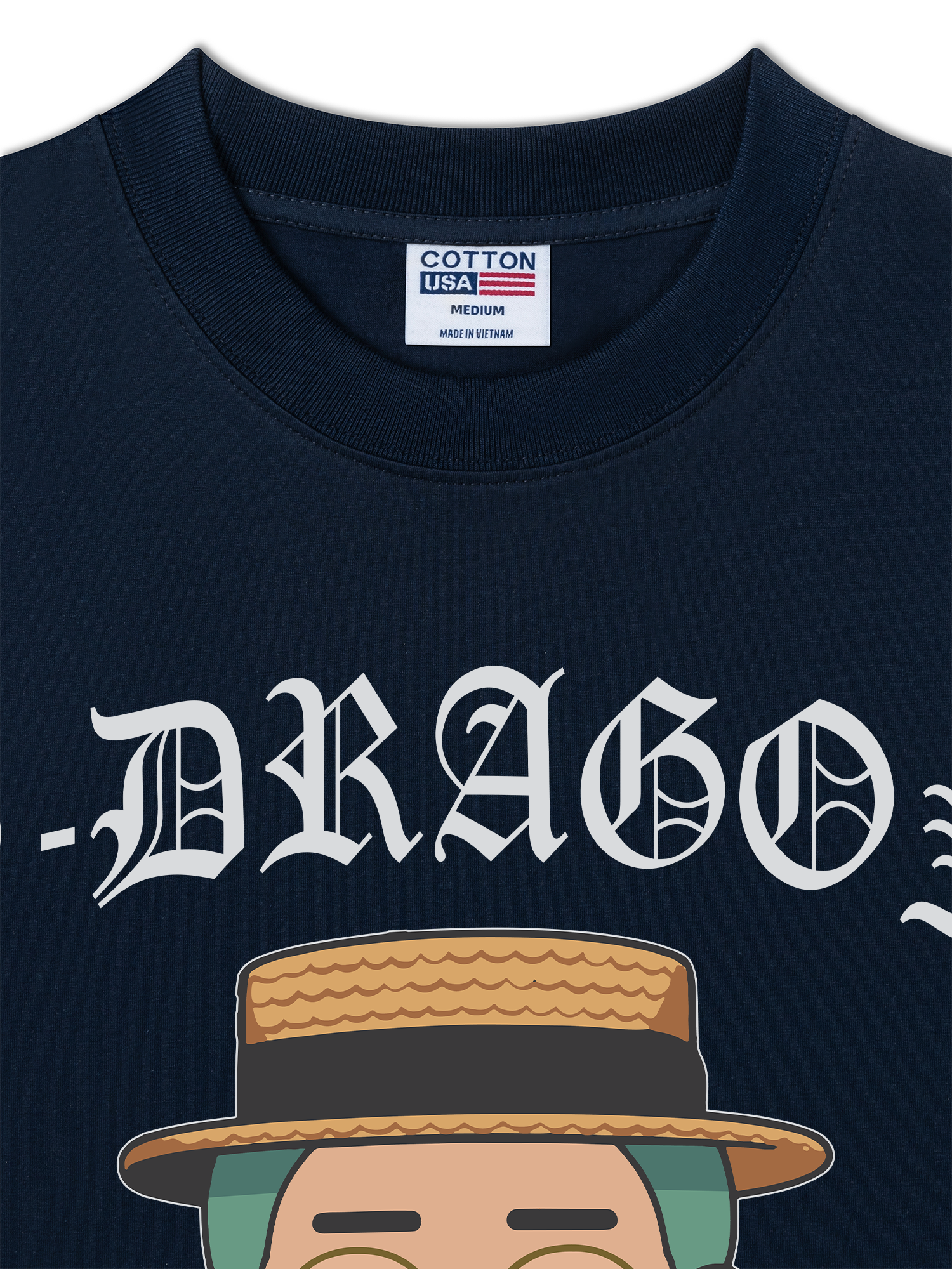 Áo Thun Relaxed Fit Idols Cartoon GD Peace Minusone