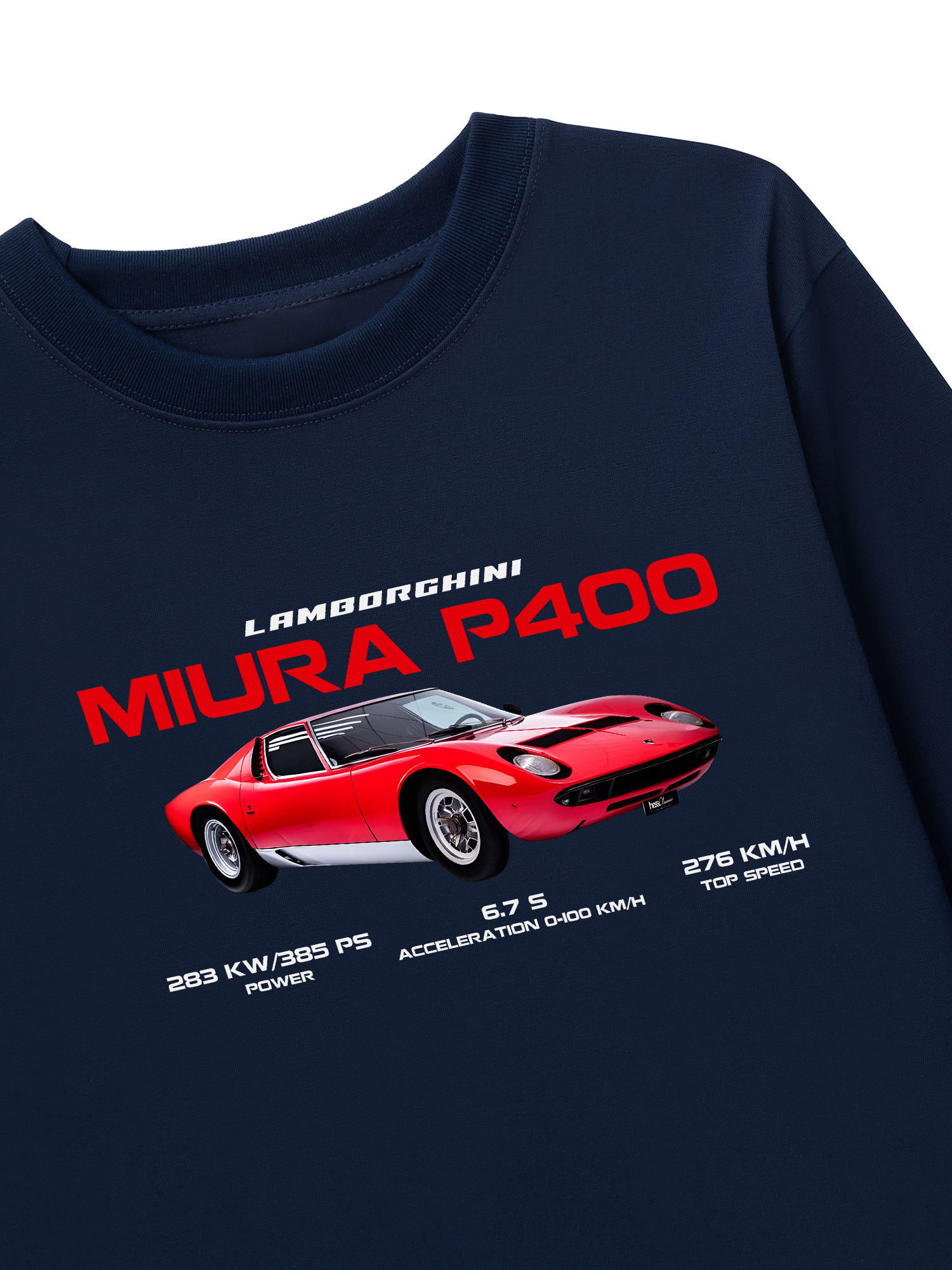 Áo Thun Dài Tay Lamborghini Miura P400
