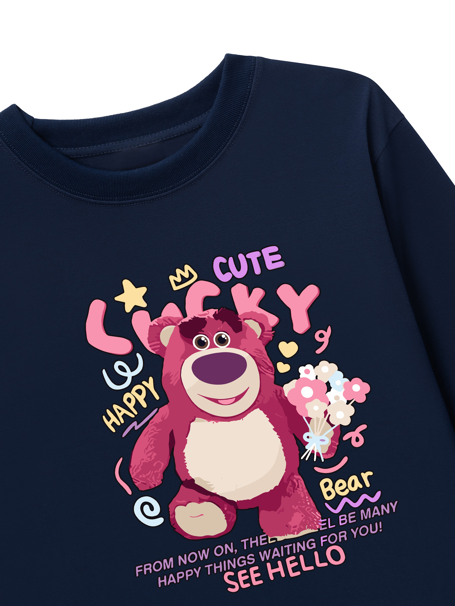 Áo Thun Dài Tay Lucky Bear