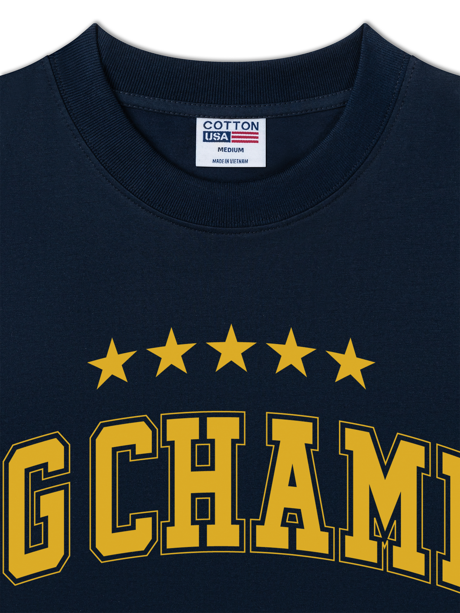 Áo Thun Relaxed Fit Champions Dont Quit