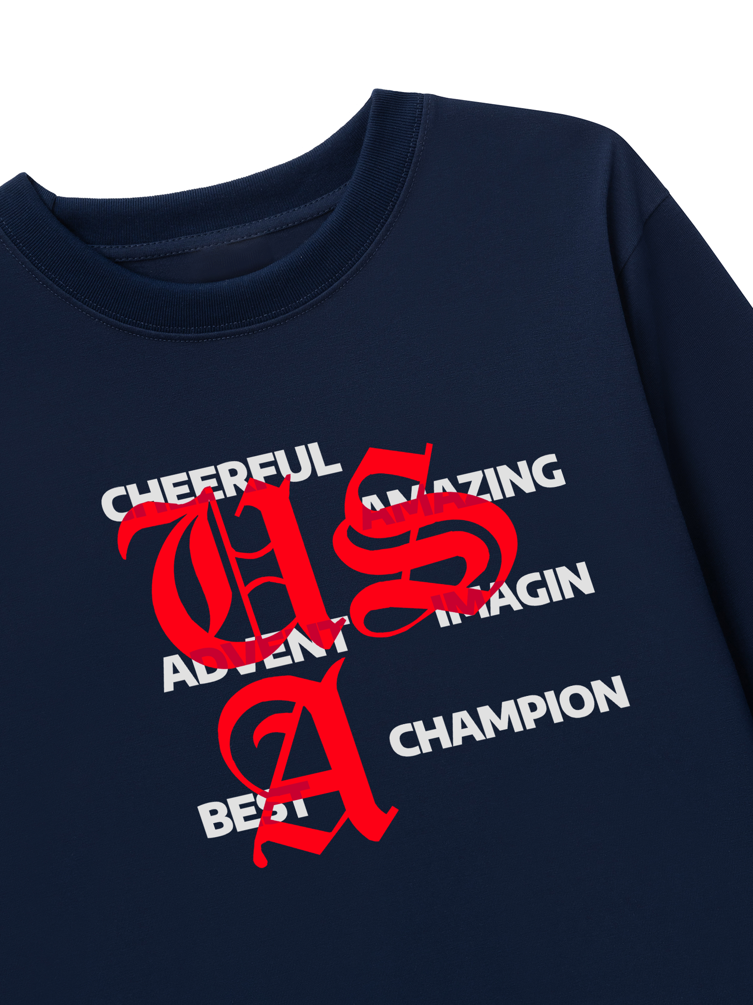 Áo Thun Dài Tay USA Classic Positive