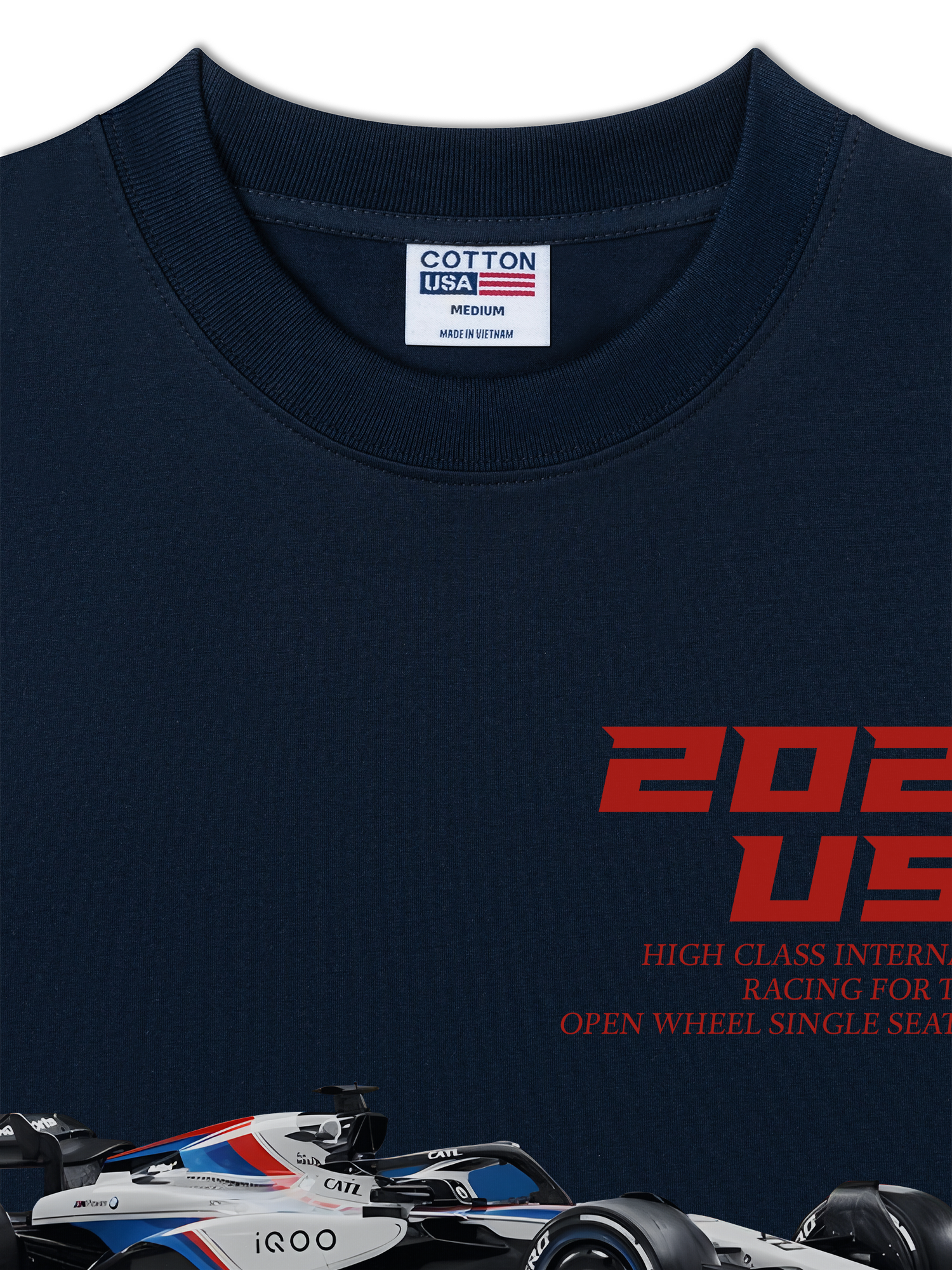 Áo Thun Relaxed Fit BMW USA Speed