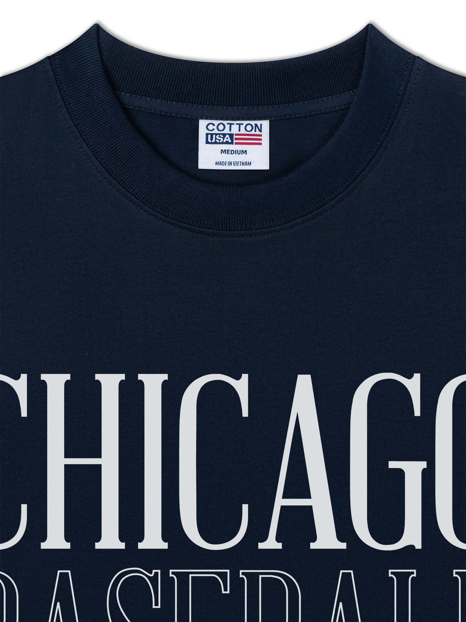 Áo Thun Relaxed Fit Baseball Basic Chicago