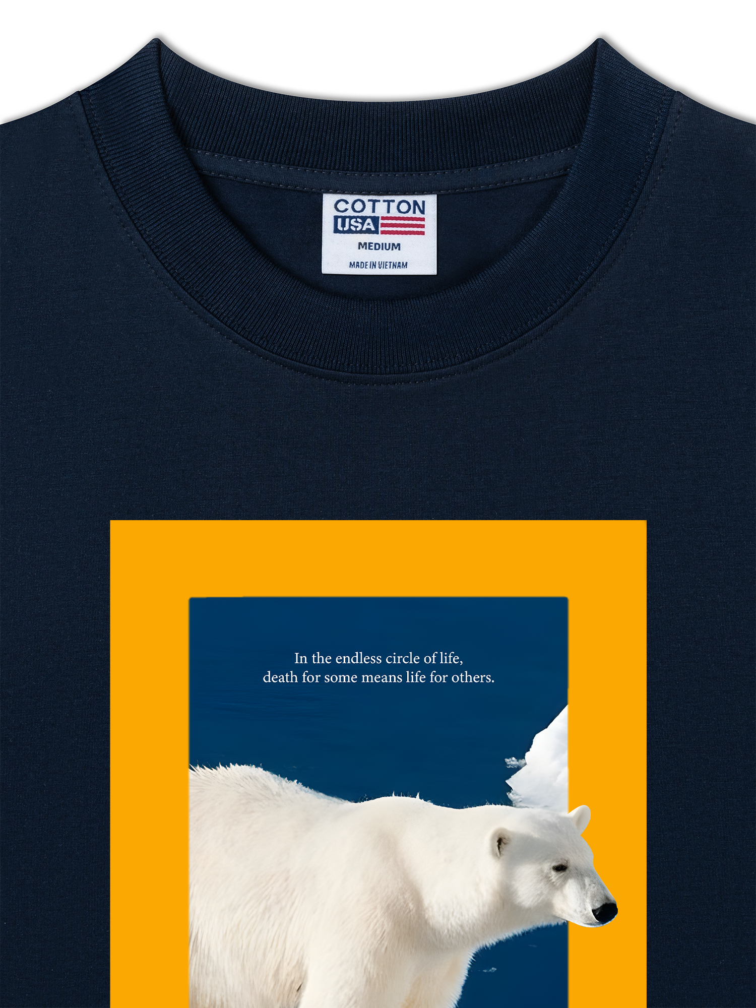 Áo Thun Relaxed Fit Wild Life Polar On Giant Ice