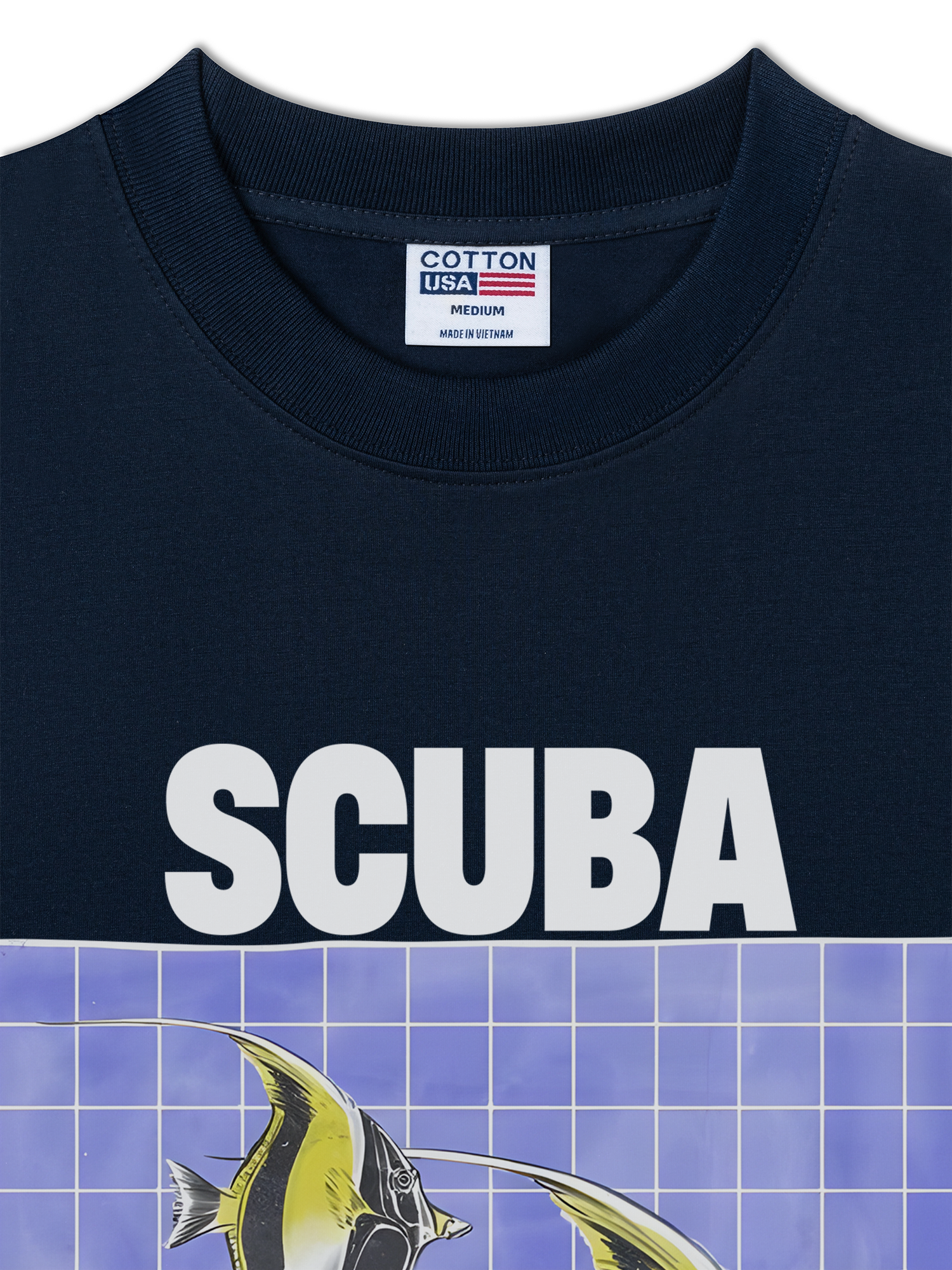 Áo Thun Relaxed Fit Tropical Scuba Paradise