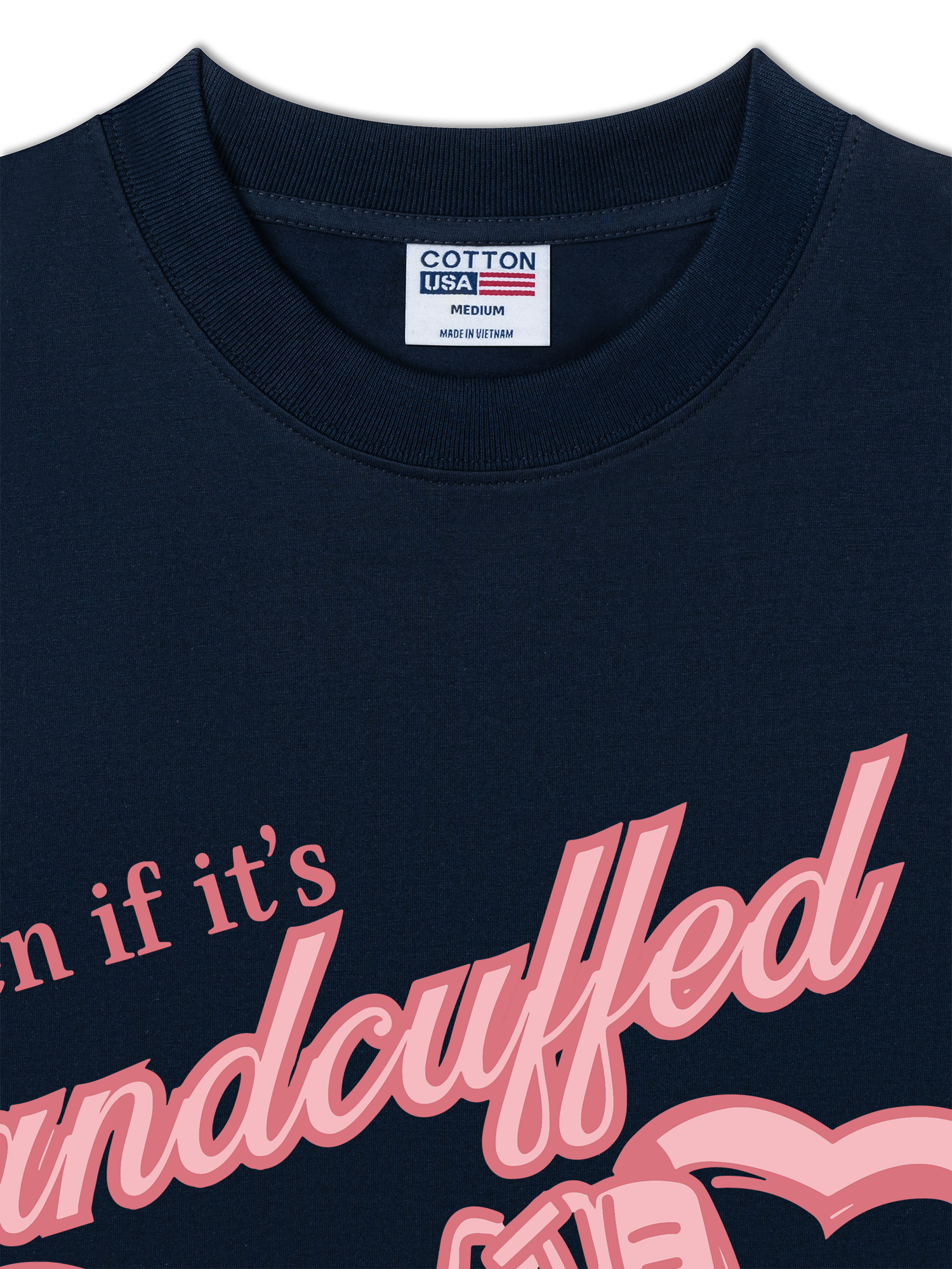 Áo Thun Relaxed Fit Love Handcuffed
