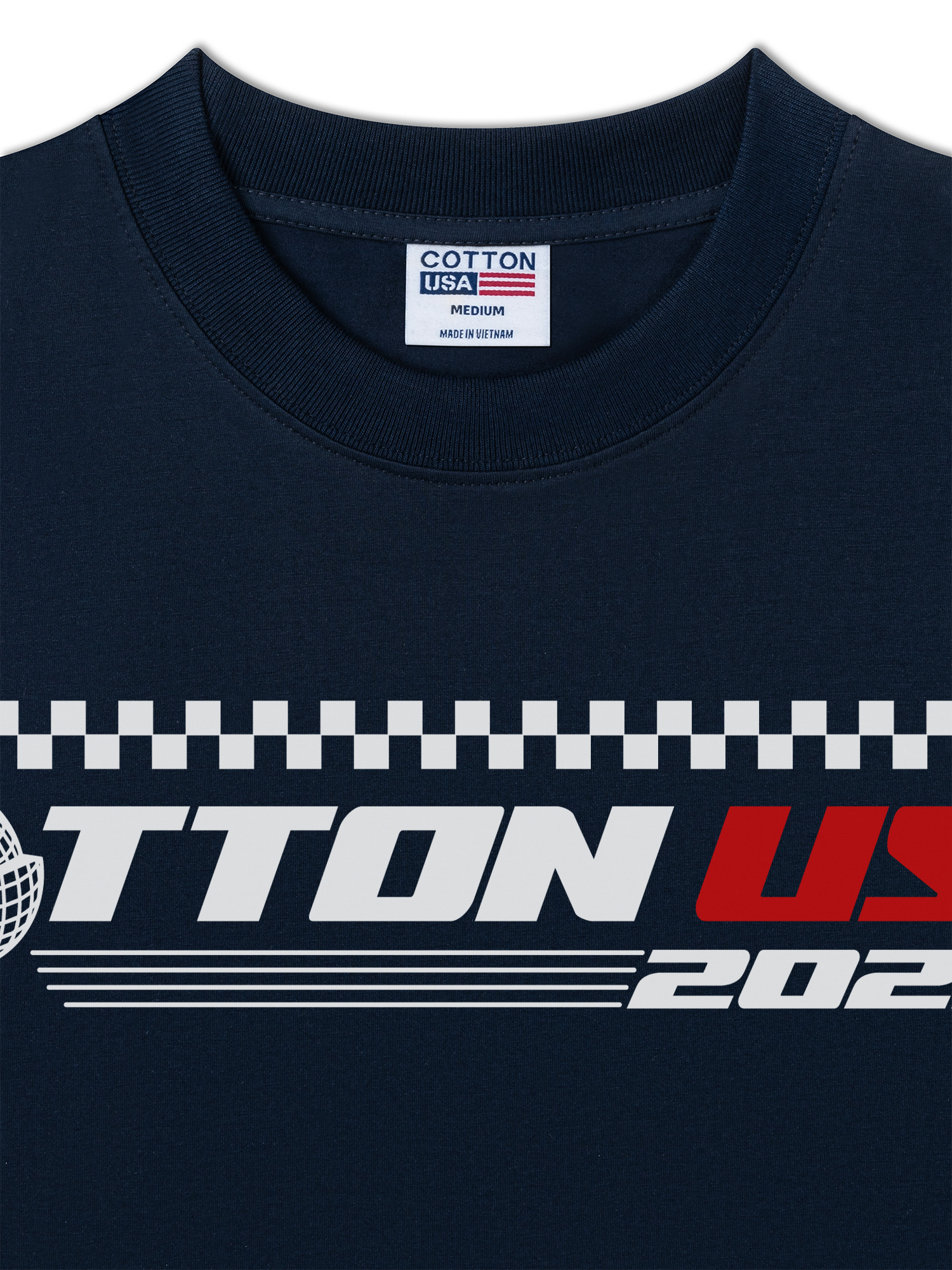 Áo Thun Relaxed Fit USA Target Mode