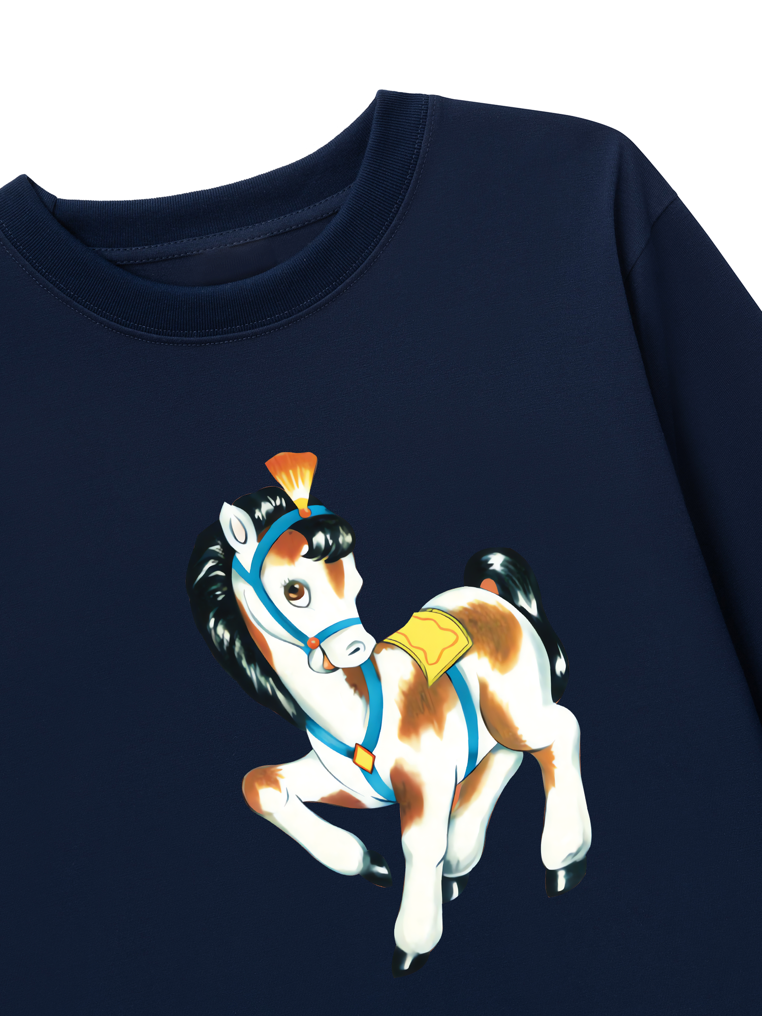 Áo Thun Dài Tay Brown Horse