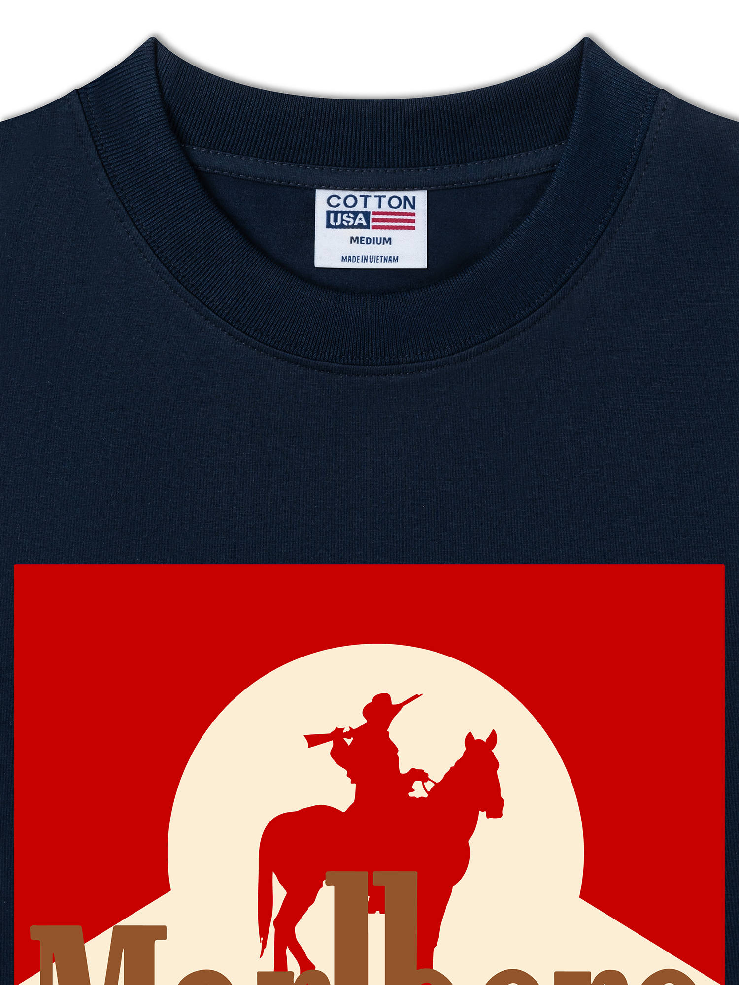 Áo Thun Relaxed Fit Marlboro Police Chief