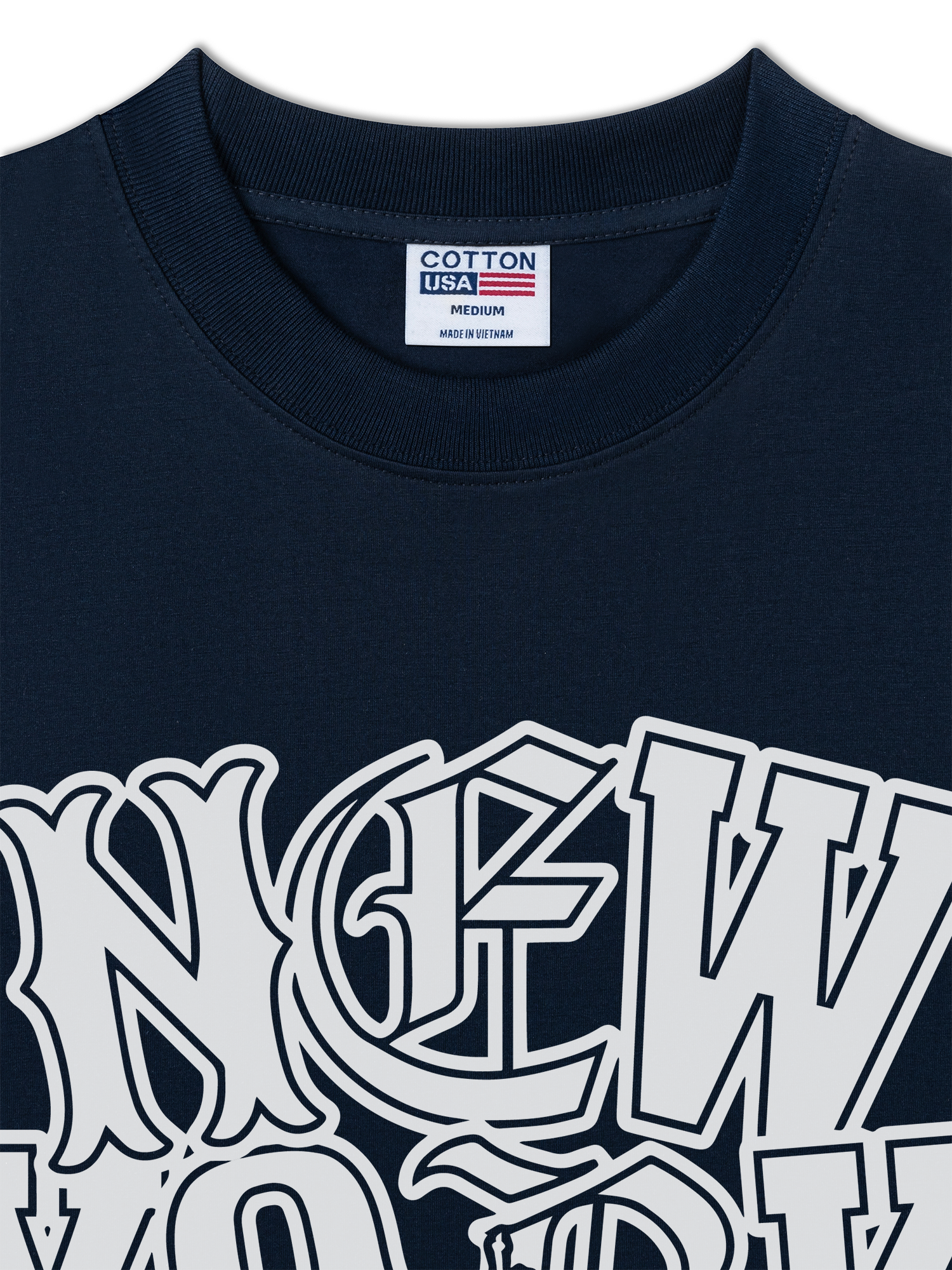 Áo Thun Relaxed Fit USA City Of Dream