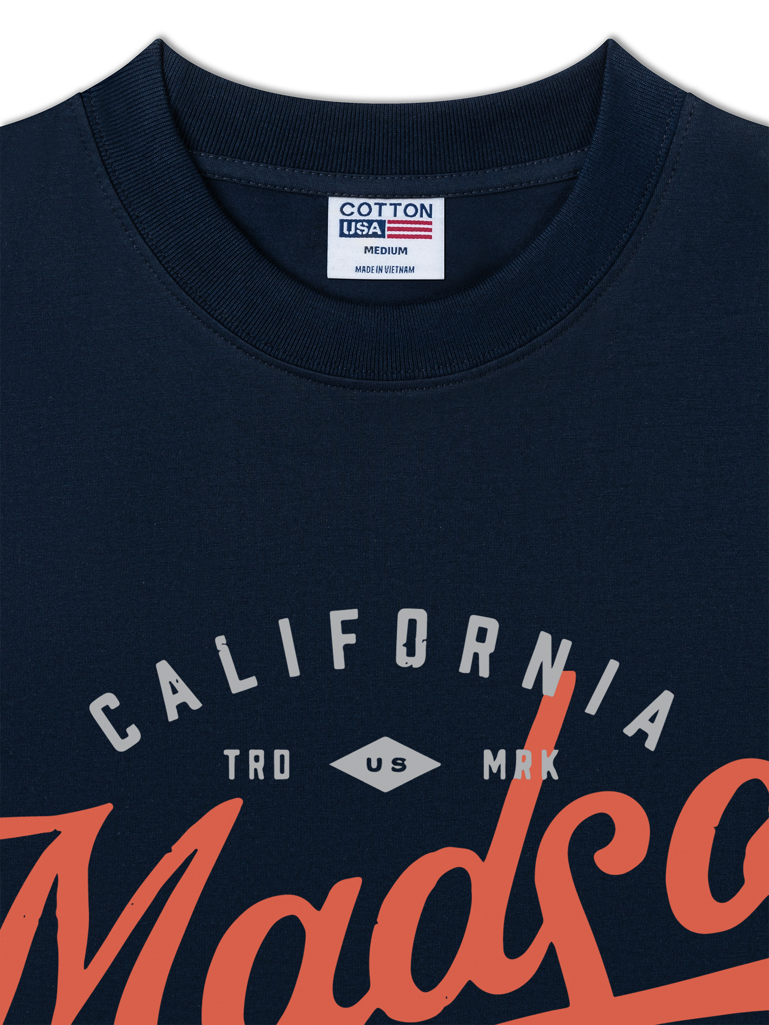 Áo Thun Relaxed Fit City Madson California