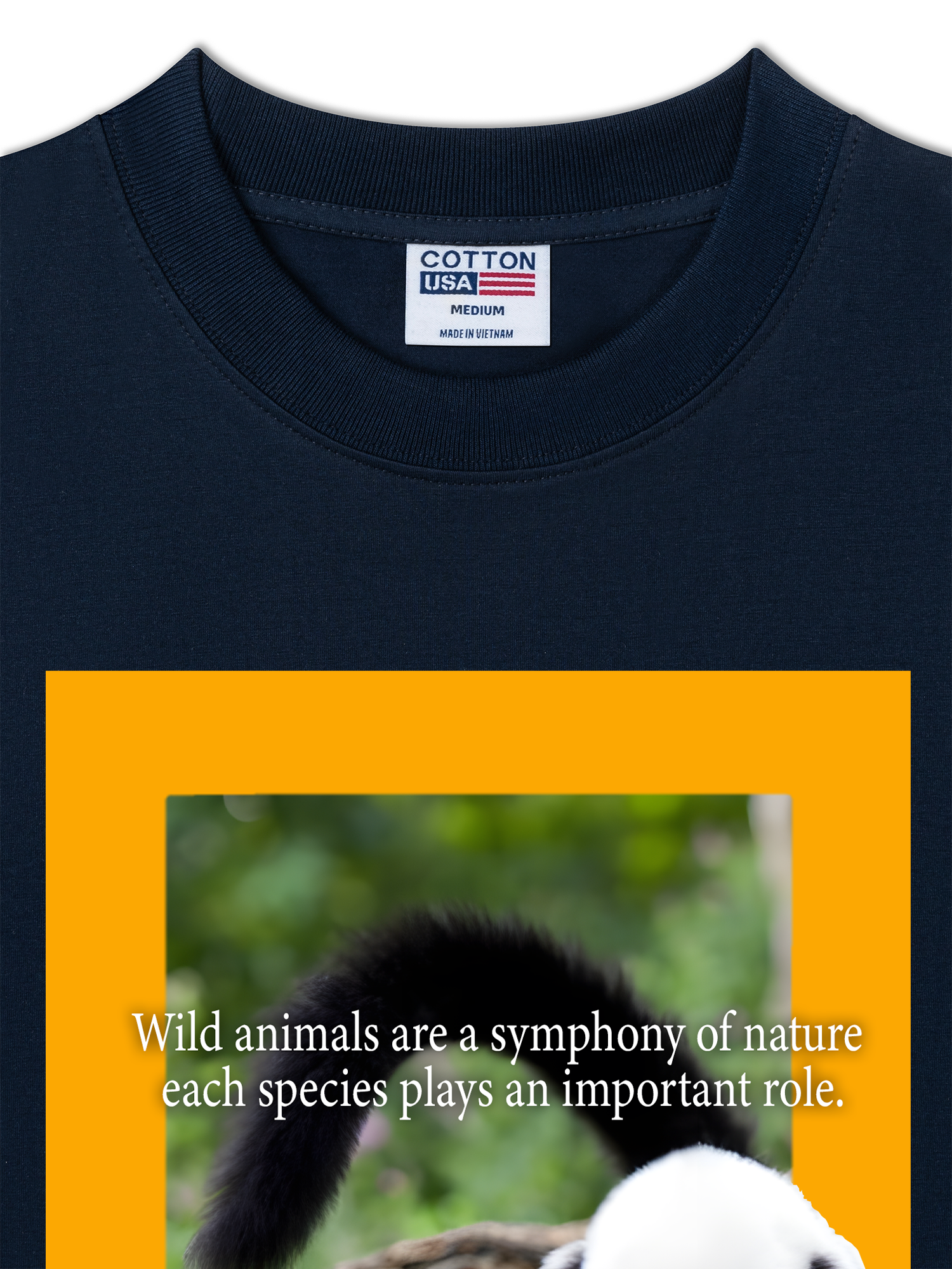 Áo Thun Relaxed Fit Wild Life Symphony Of Nature