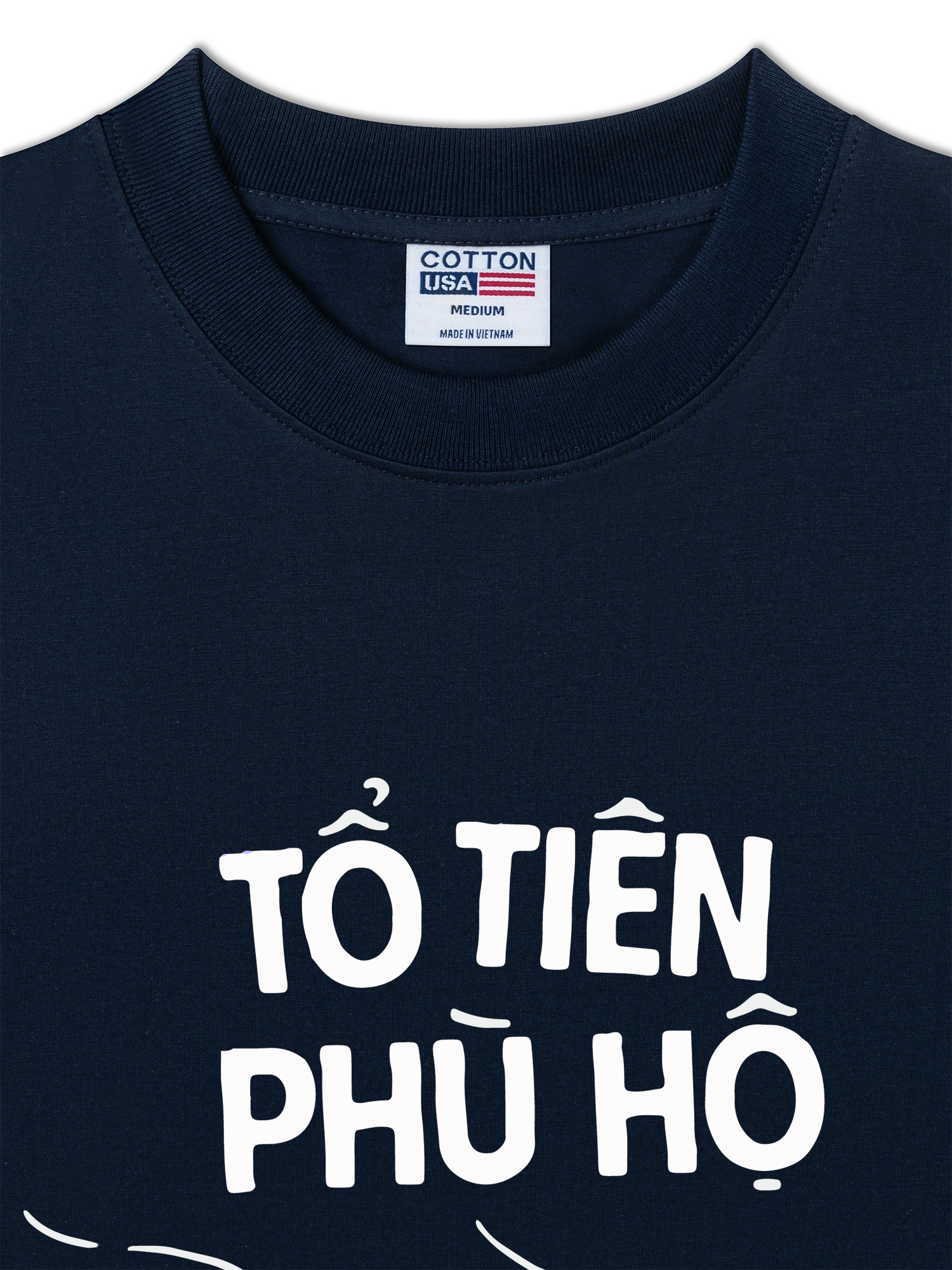 Áo Thun Relaxed Fit Tổ Tiên Phù Hộ