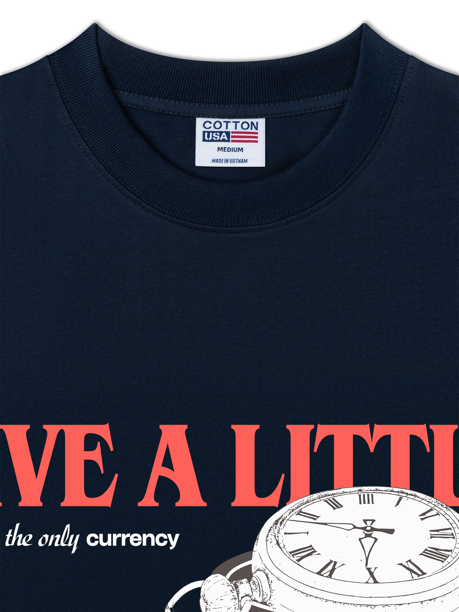 Áo Thun Relaxed Fit Live A Little