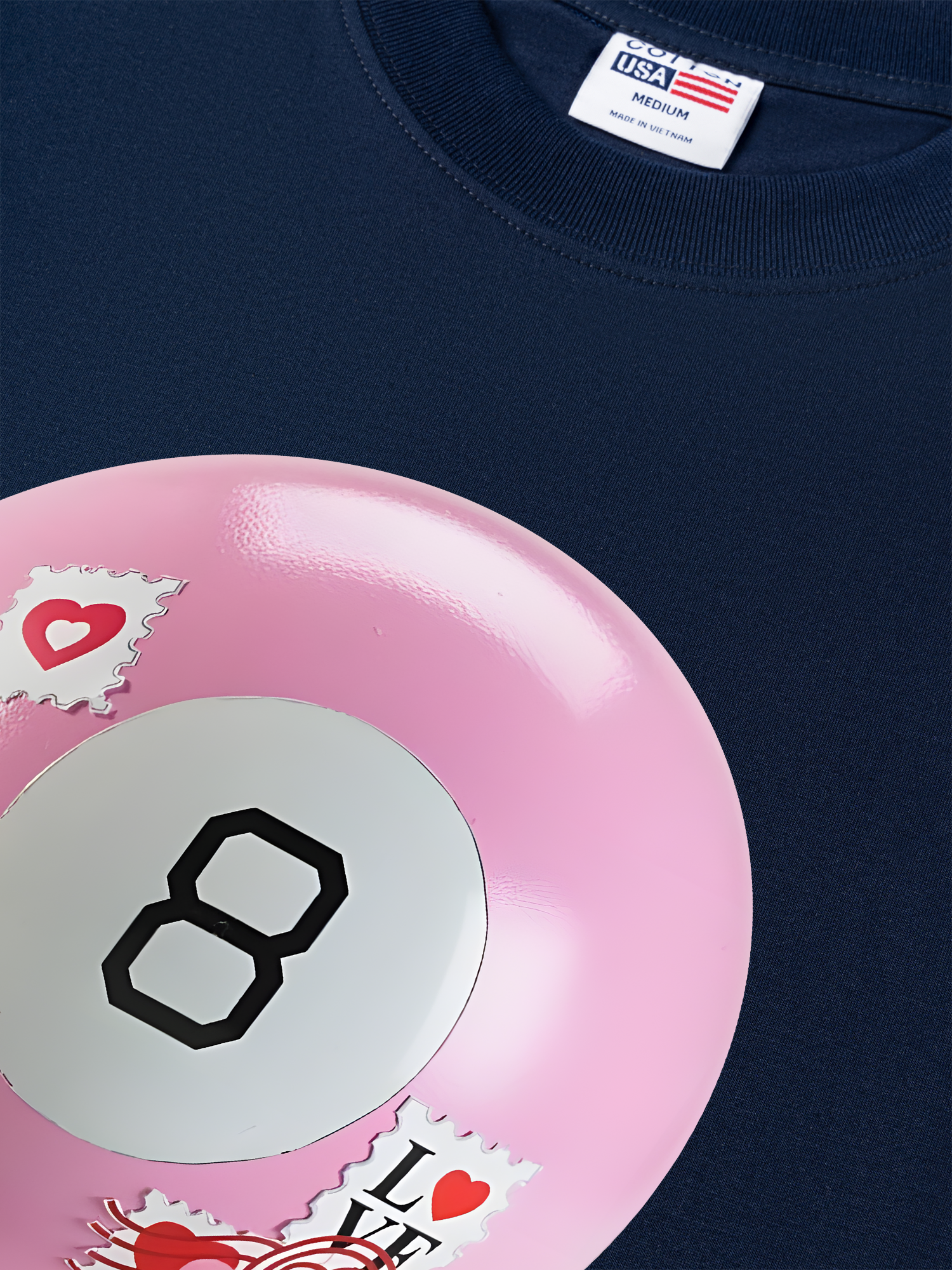 Áo Thun Relaxed Fit Billiards Heartbreaker 8